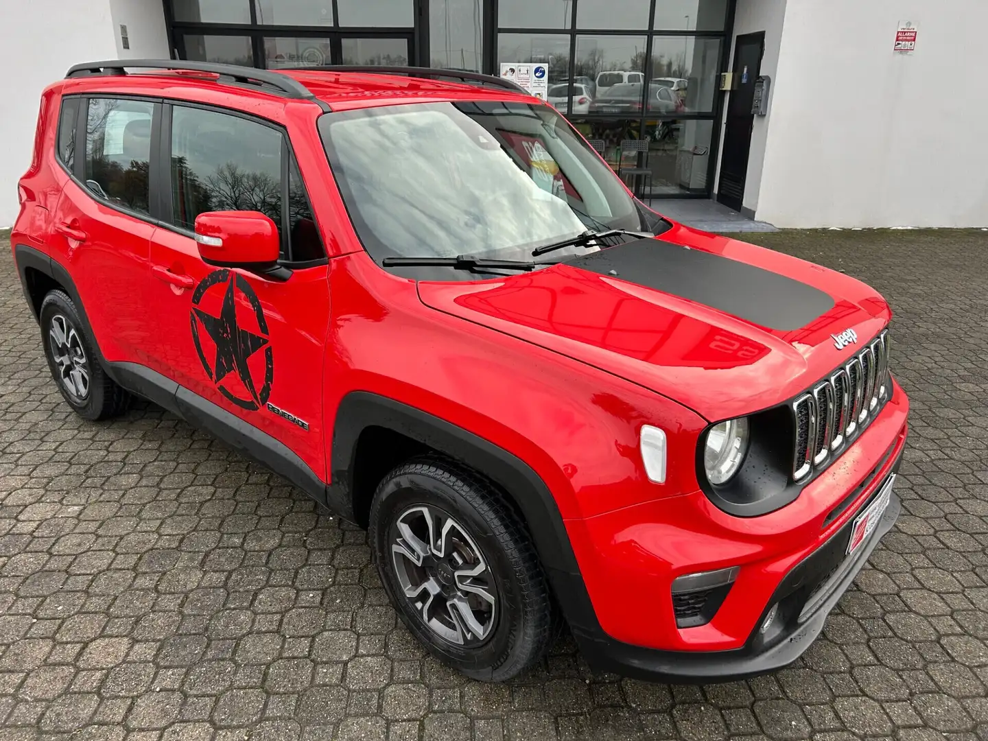 Jeep Renegade 1.6 Mjt 120 CV Longitude Rouge - 2
