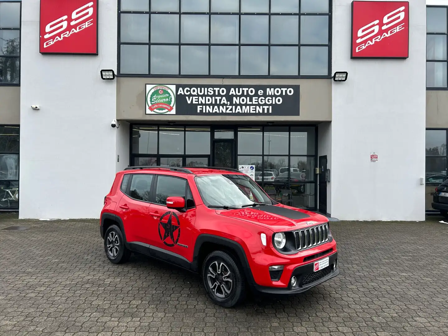 Jeep Renegade 1.6 Mjt 120 CV Longitude Rouge - 1