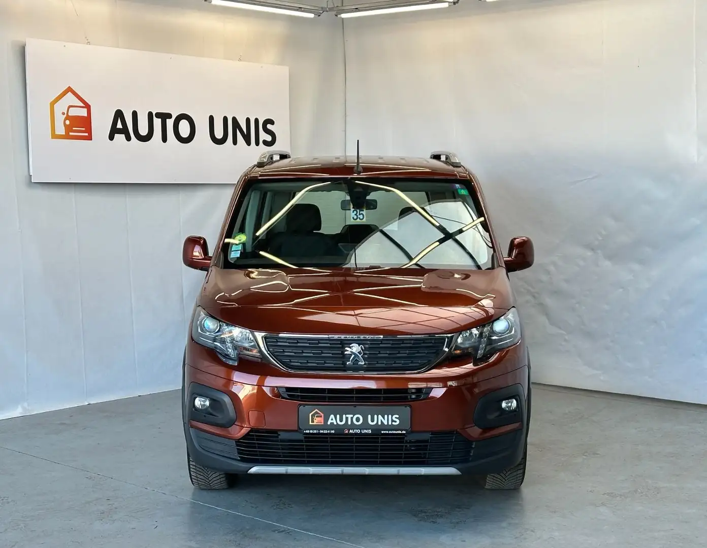 Peugeot Rifter Automatik*Navi*5 sitze*Scheckheft*1.Hand Orange - 2