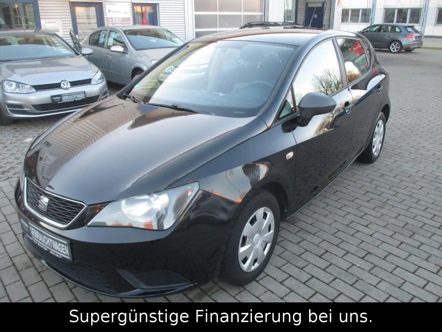 SEAT Ibiza Lim. Reference Salsa,5-TÜRIG,GARANTIE,KLIM Schwarz - 1