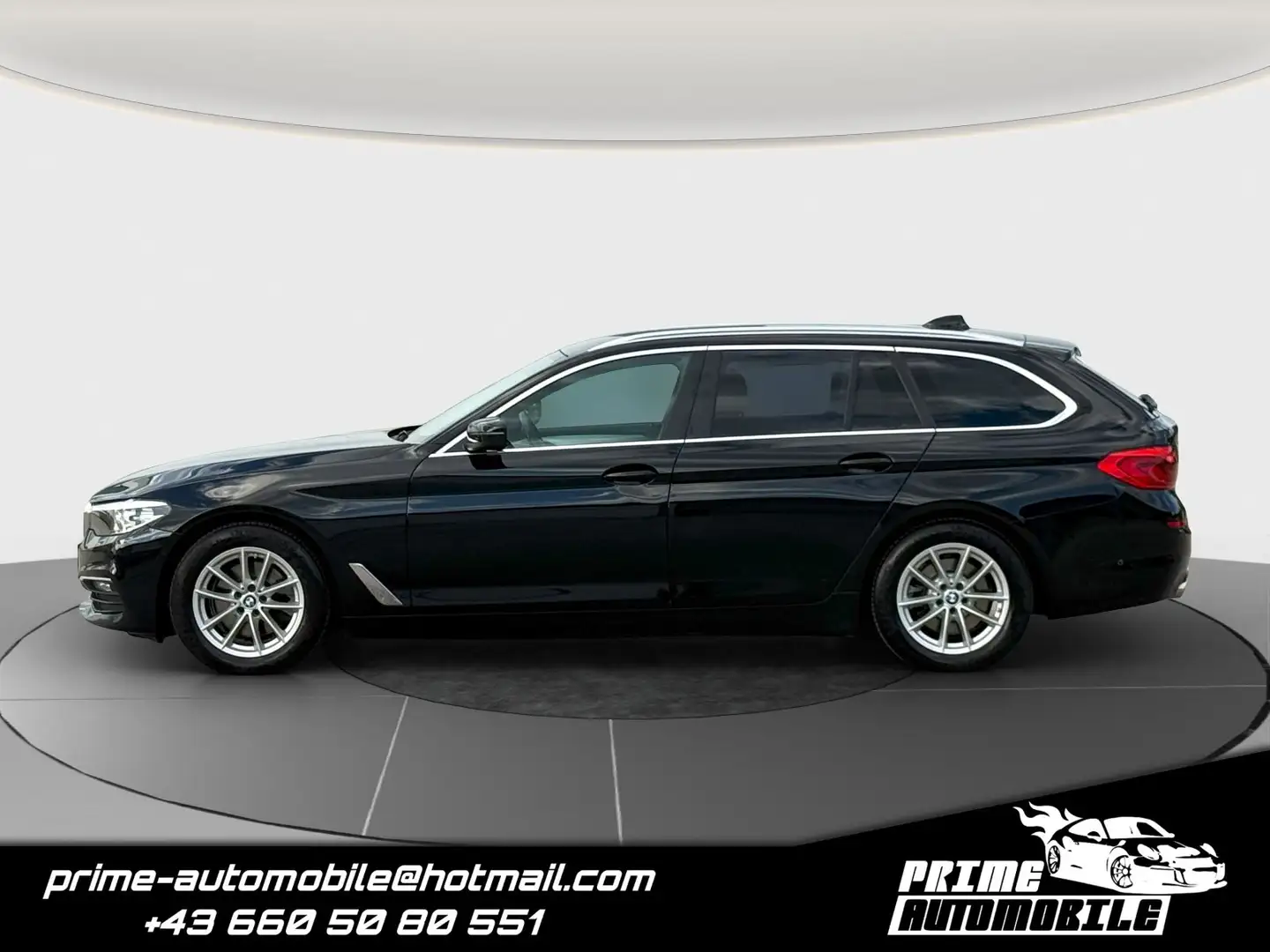BMW 520 520d xDrive Touring Aut. *LEDER,KAMERA,AHK* Schwarz - 2