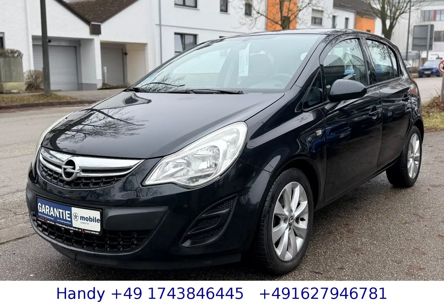 Opel Corsa D 1.2i Edition /TÜV AU & Service NEU Schwarz - 1