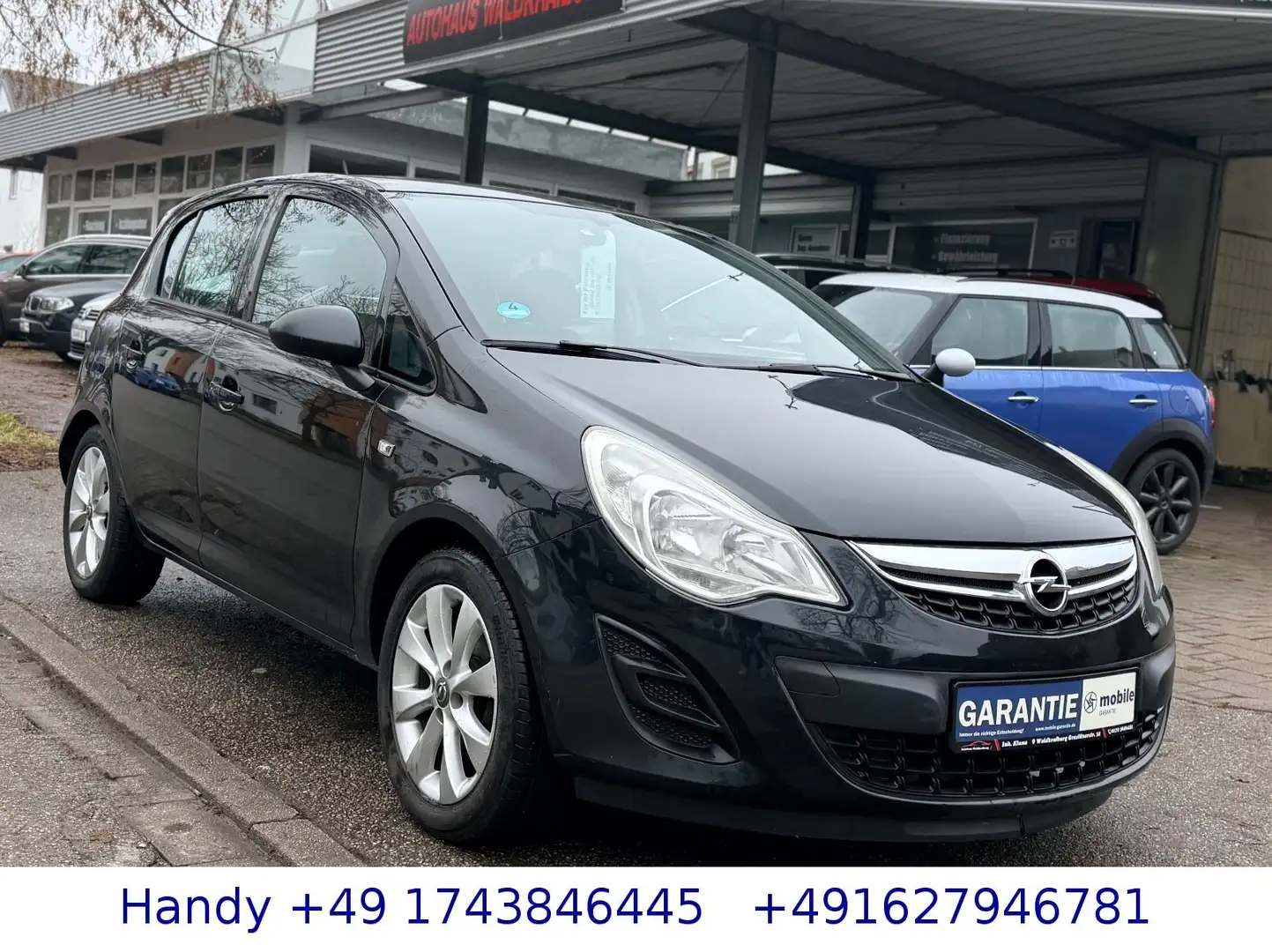 Opel Corsa D 1.2i Edition /TÜV AU & Service NEU Schwarz - 2