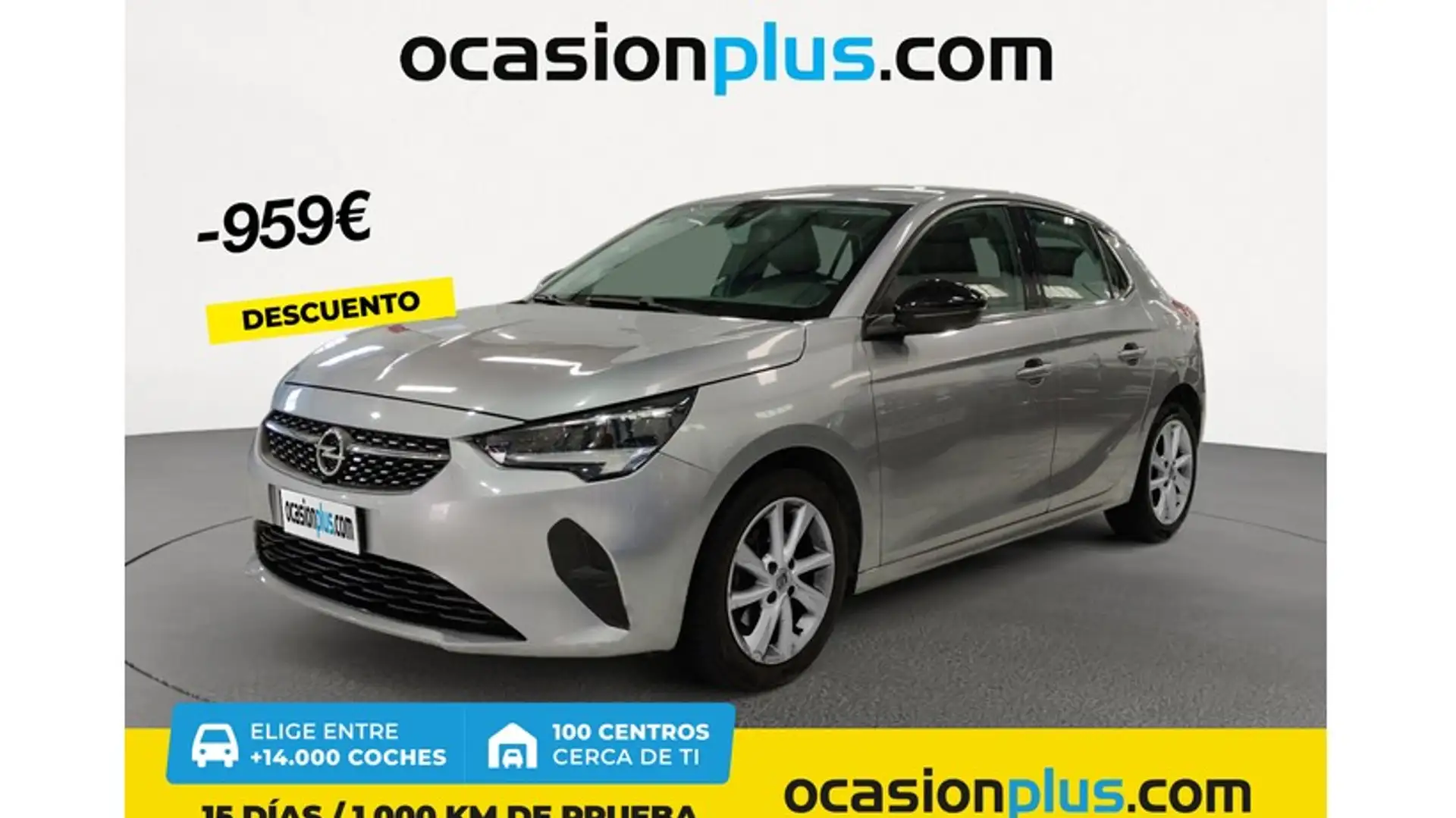 Opel Corsa 1.2T XHL S/S Elegance 100 Gris - 1