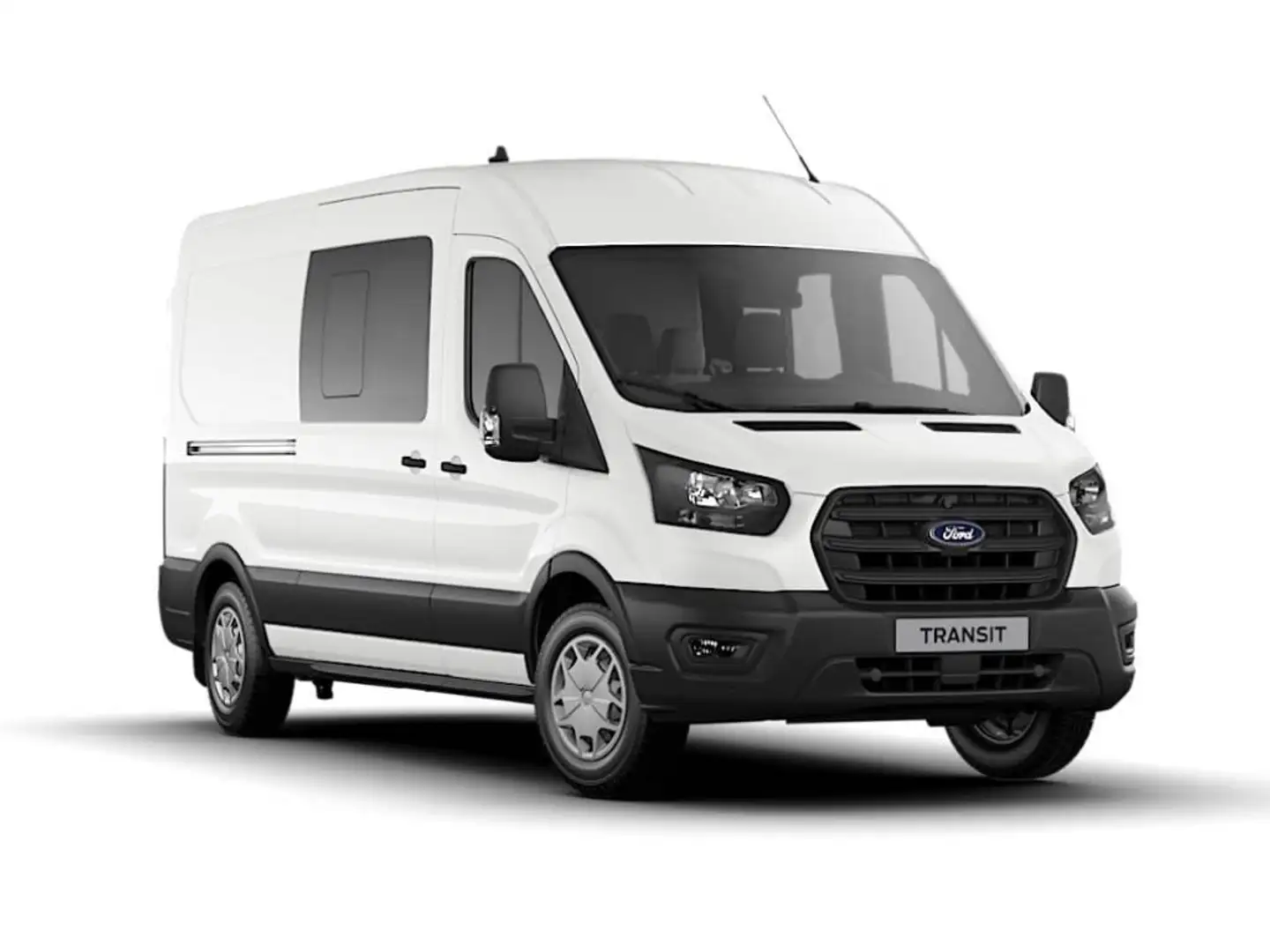 Ford Transit 350 2.0TDCi EcoBlue 130CV RWD PL-DC Cab.Trend Wit - 1