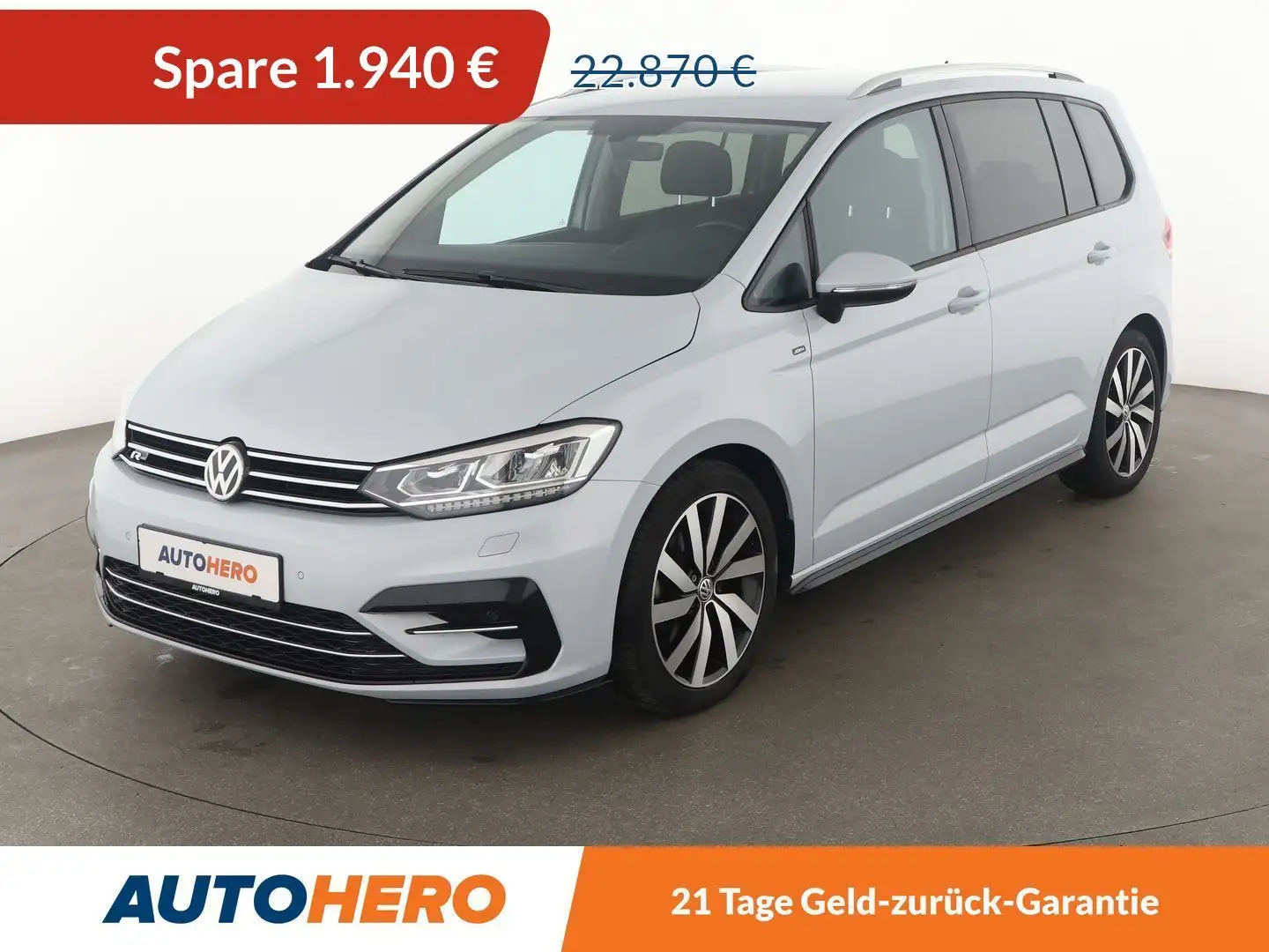 Volkswagen Touran 2.0 TDI Join *NAVI*LED*ACC*CAM*SHZ* Weiß - 1