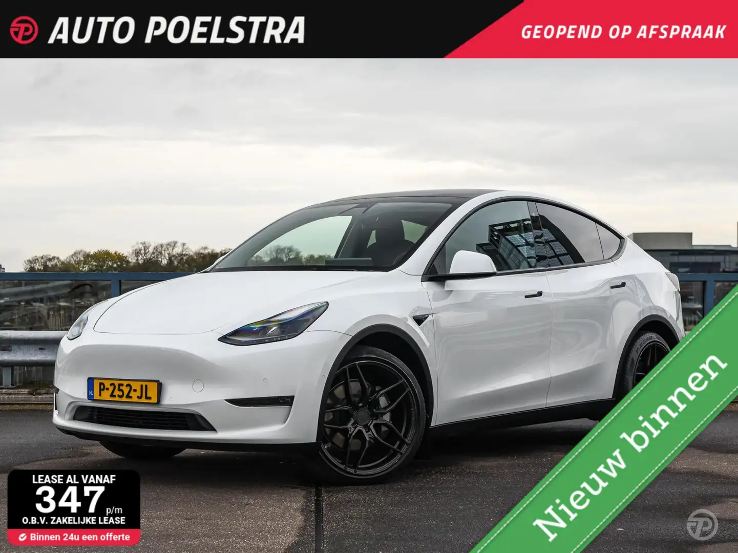 Tesla Model Y Long Range Dual Motor AWD 75 kWh Panoramadak 21" Z Wit - 1