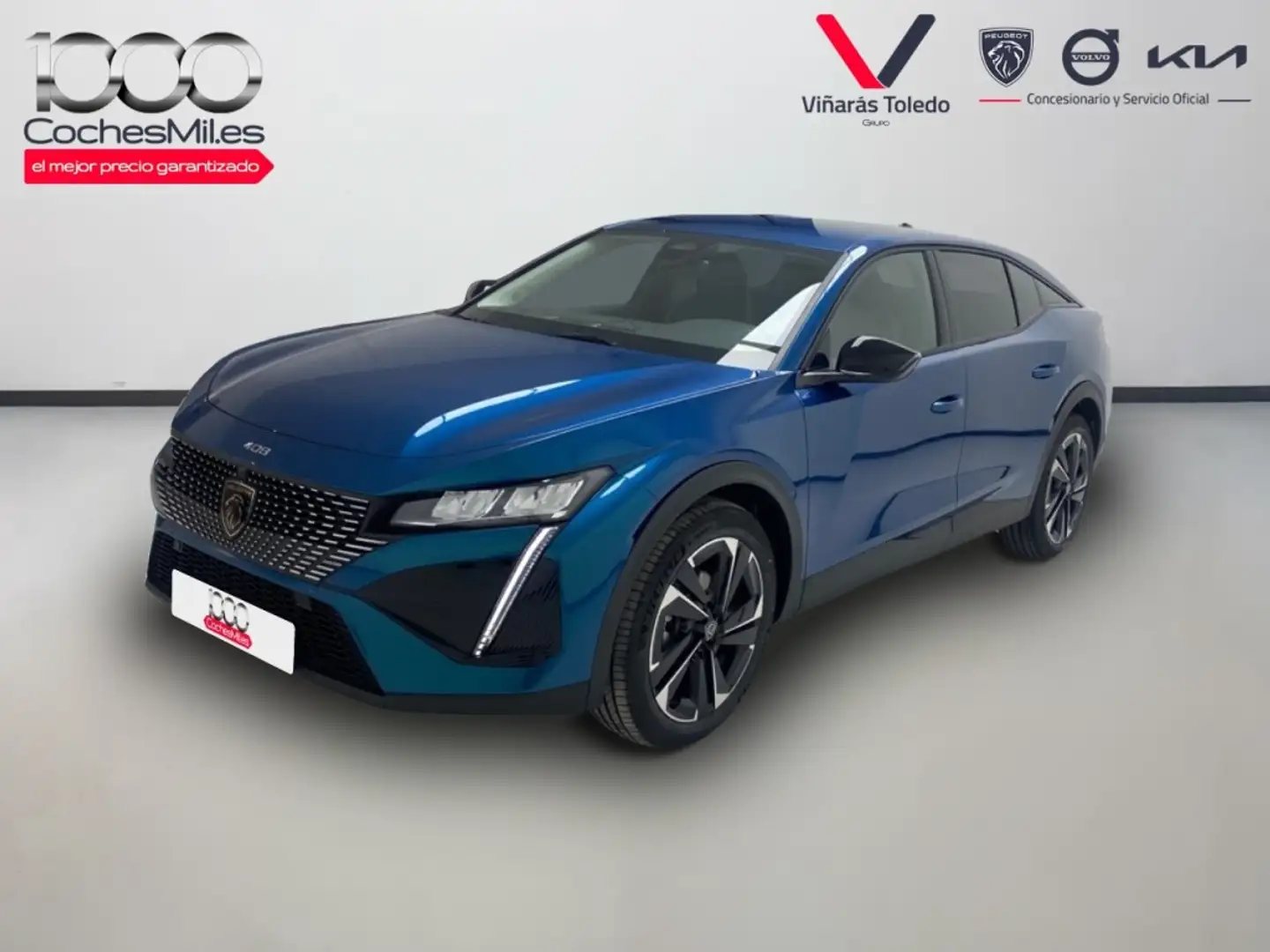 Peugeot 408 Hybrid 136 Allure e-DCS6 Blauw - 1