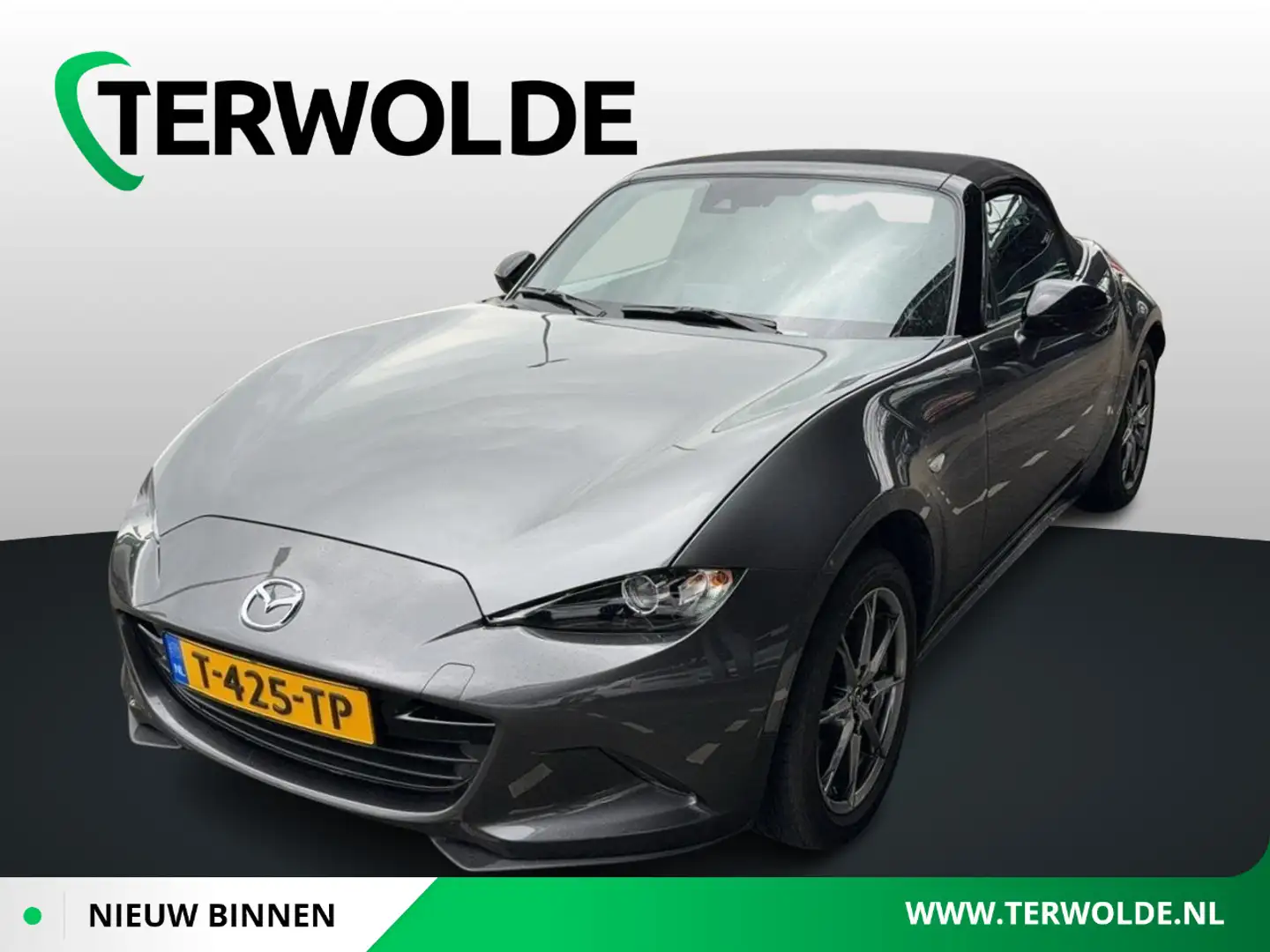 Mazda MX-5 1.5 SkyActiv-G 132 Luxury | Apple Carplay/Android Grijs - 1