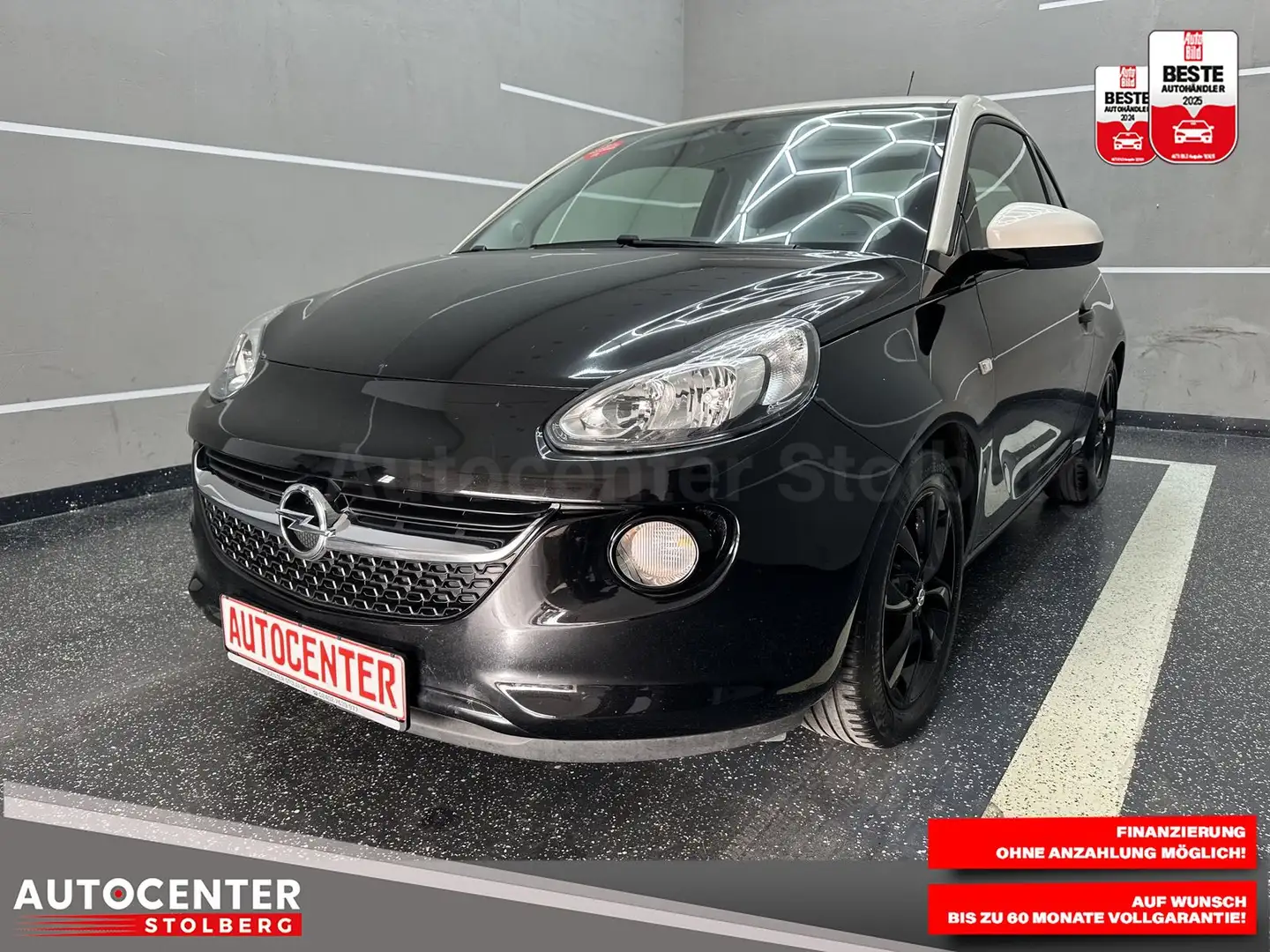Opel Adam Jam "KLIMA-MULTI-PDC-ALU-TEMPO-BLUET-ALU" Noir - 1