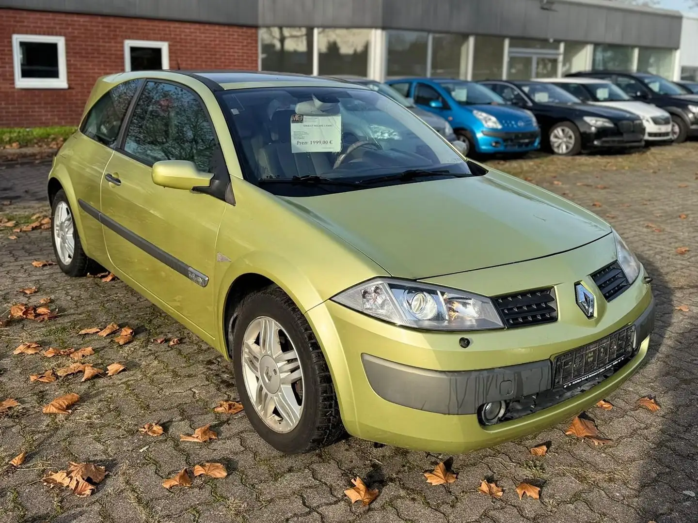 Renault Megane Megane Coupe 1.6 Privilege Grün - 2