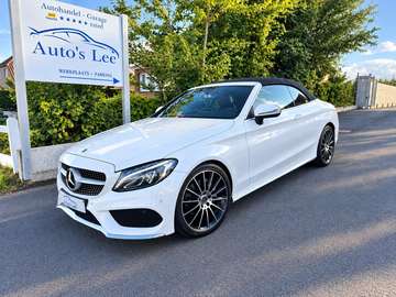 Cabriolet AMG Line nieuwstaat donkerblauw dak