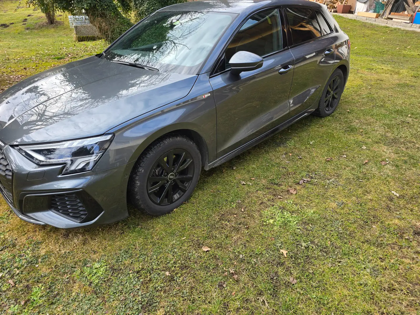 Audi A3 A3 SB 40 TDI quattro S-tronic S-line S-line Grau - 1