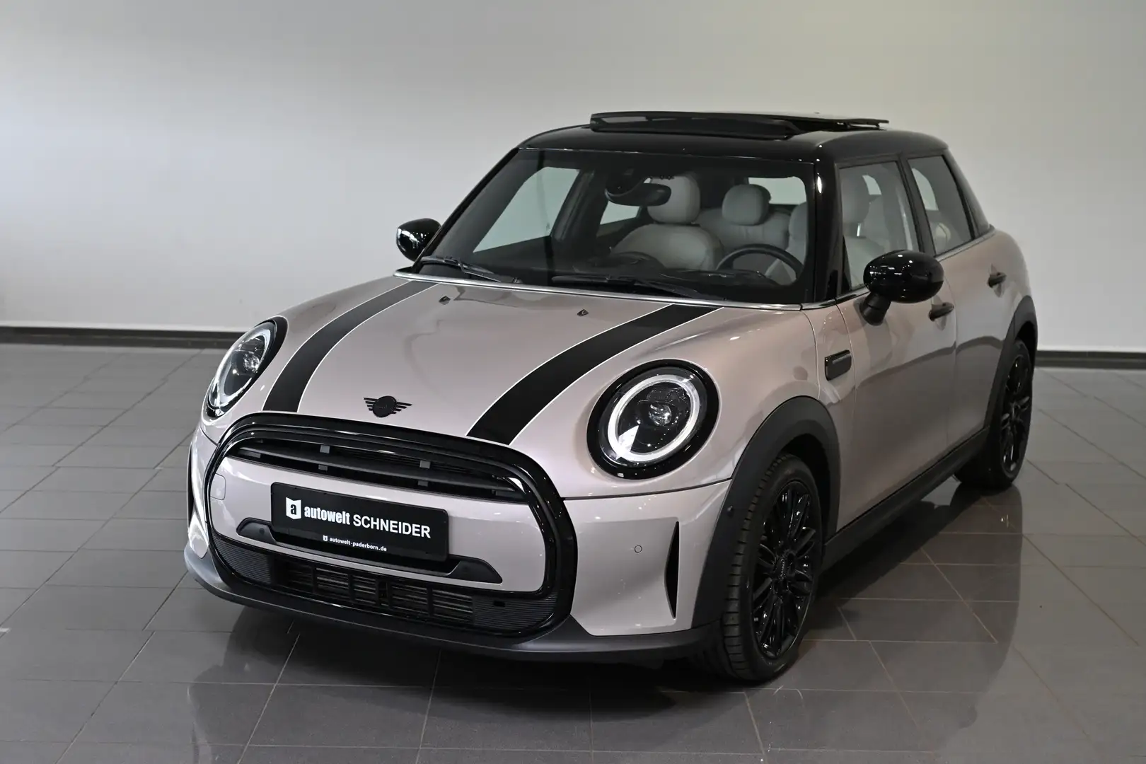 MINI Cooper Yours Trim HUD Leder SHZ Pano 17 Zoll Grau - 1