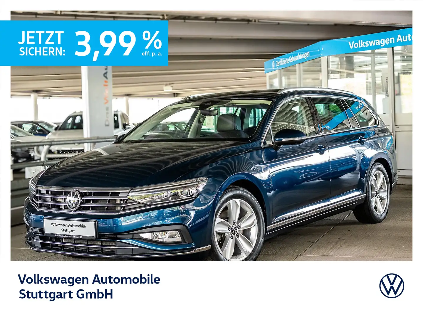 Volkswagen Passat Variant Elegance 2.0 TSI DSG Kamera Navi Blau - 1