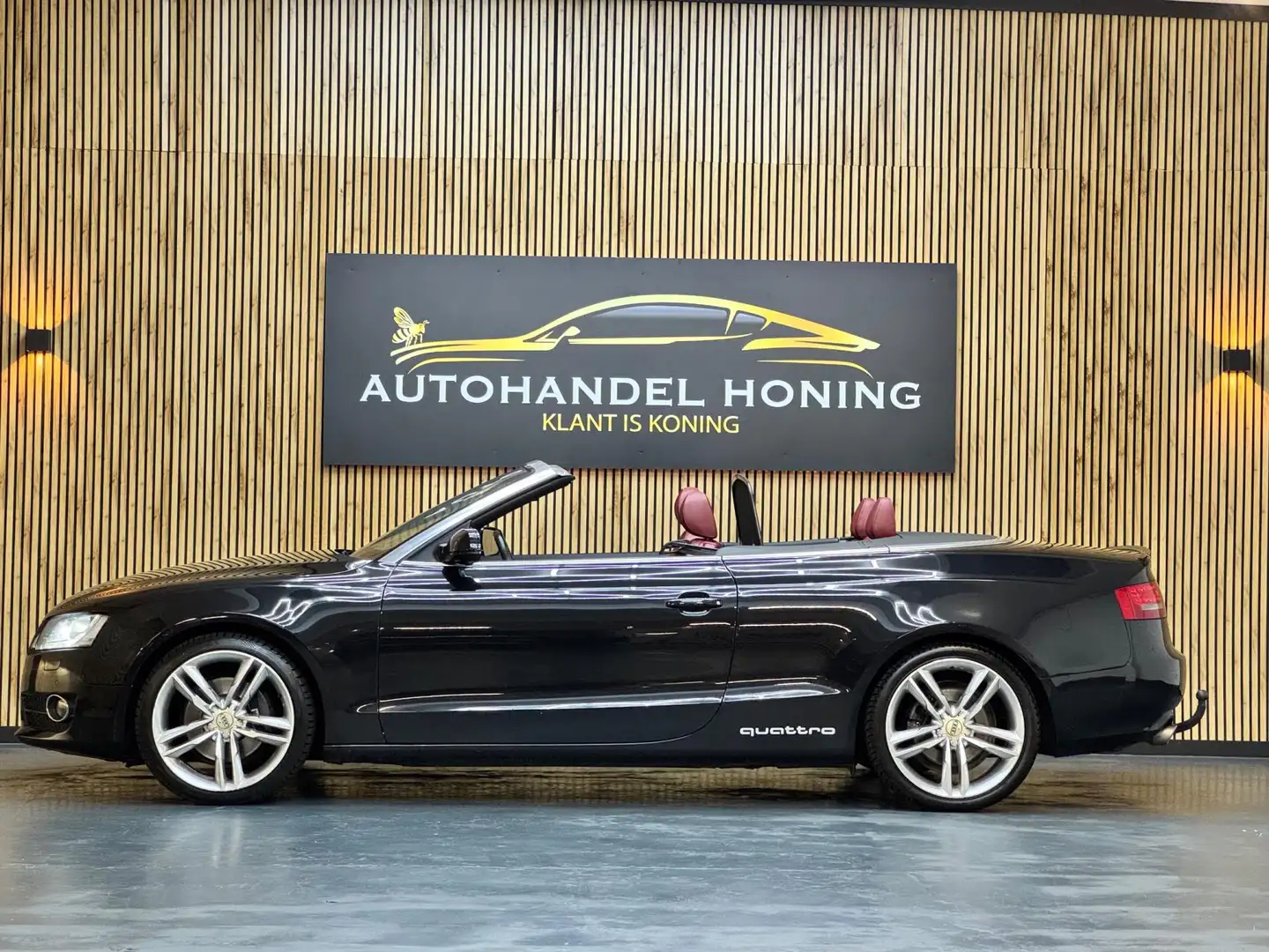 Audi A5 Cabriolet 3.0 TDI|QUATTRO|B&O|AUT|XENON|CAMERA| Zwart - 2