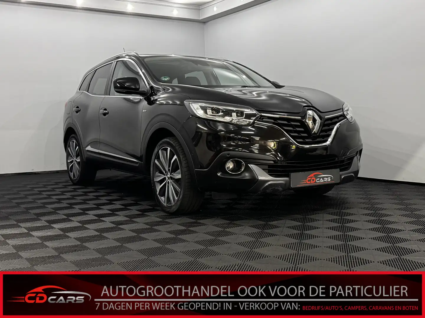 Renault Kadjar 1.5 dCi Bose Pano, Half leder, Camera, Navi, Clima Zwart - 1