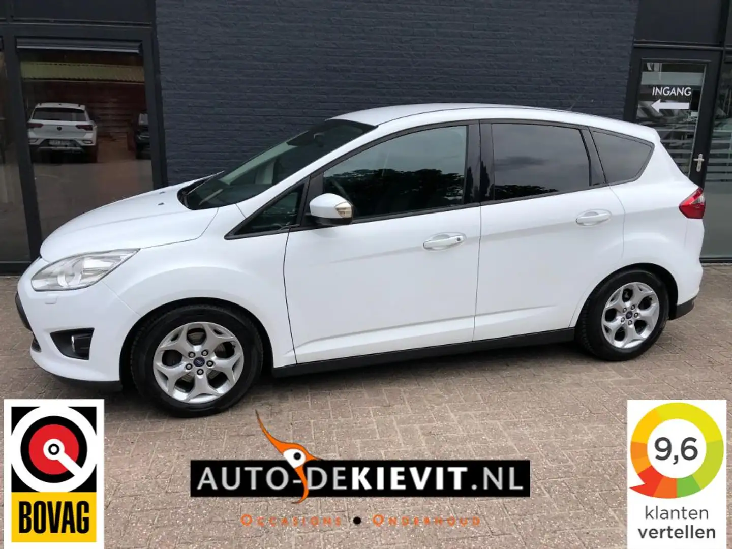 Ford C-Max 1.0 **Trekhaak/ db riem v.v.** Wit - 1