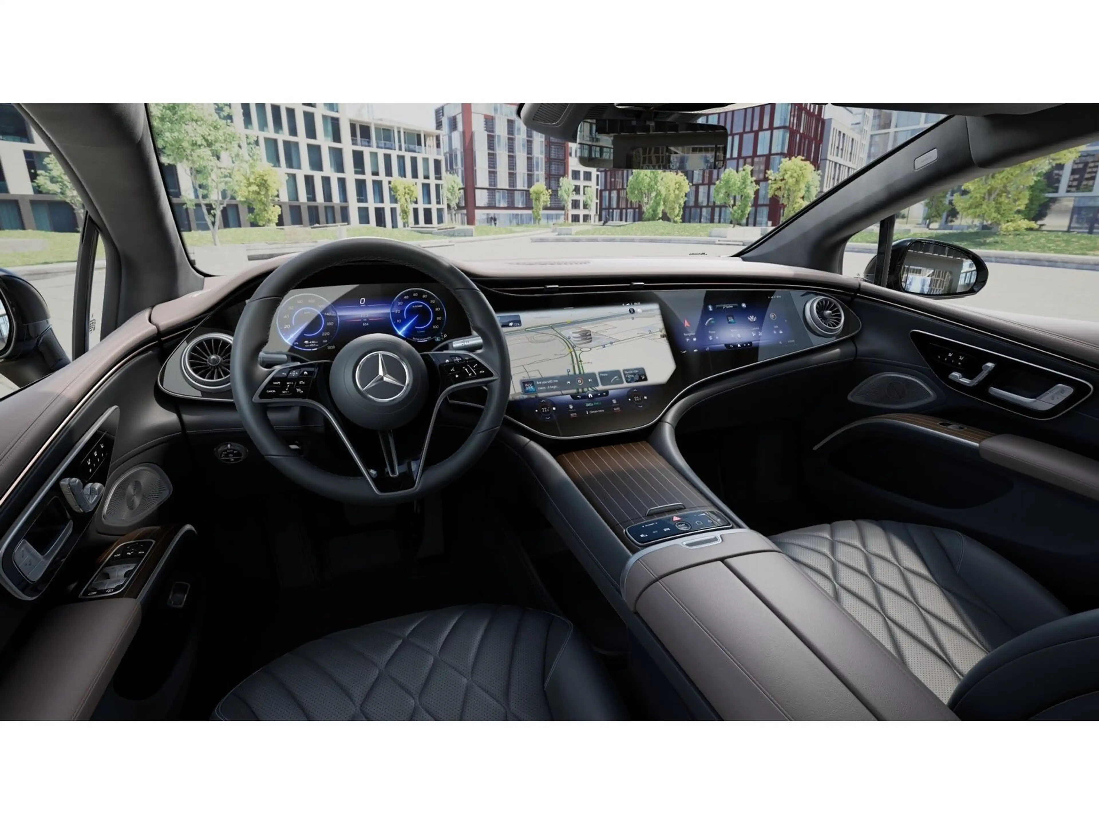 Mercedes-Benz EQS 580 Prem+ HYPER 4xMassage AR-HUD FondTV Nappa — photo 10