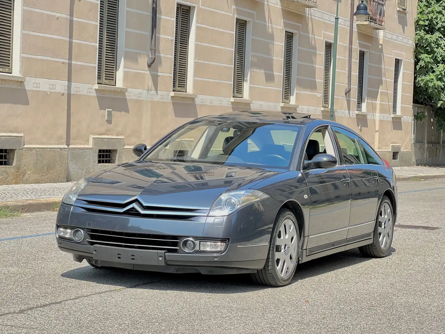 Citroen C6 3.0 Benzina V6 24V 211cv aut. Hydractive Exclusive TETTO APRIBILE-AMVAR-SPOILER AUTOMATICO-LEGNO-HUD-XENO DIREZIONALI-JBL Grau - 1