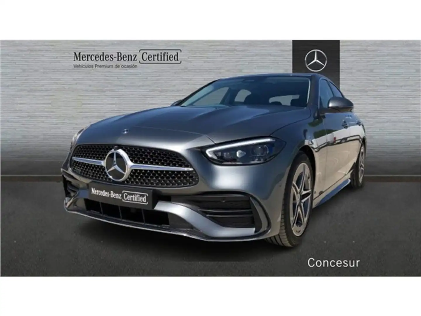 Mercedes-Benz C 220 d Gris - 1