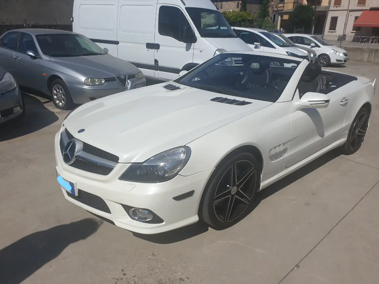 Mercedes-Benz SL 500 allestimento 55 AMG Weiß - 2