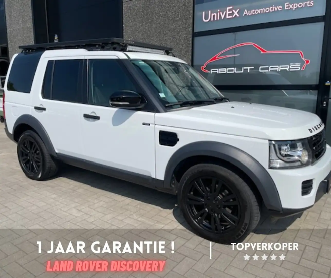 Land Rover Discovery 3.0 TDV6  SUPER MOOIE STAAT ! Wit - 1