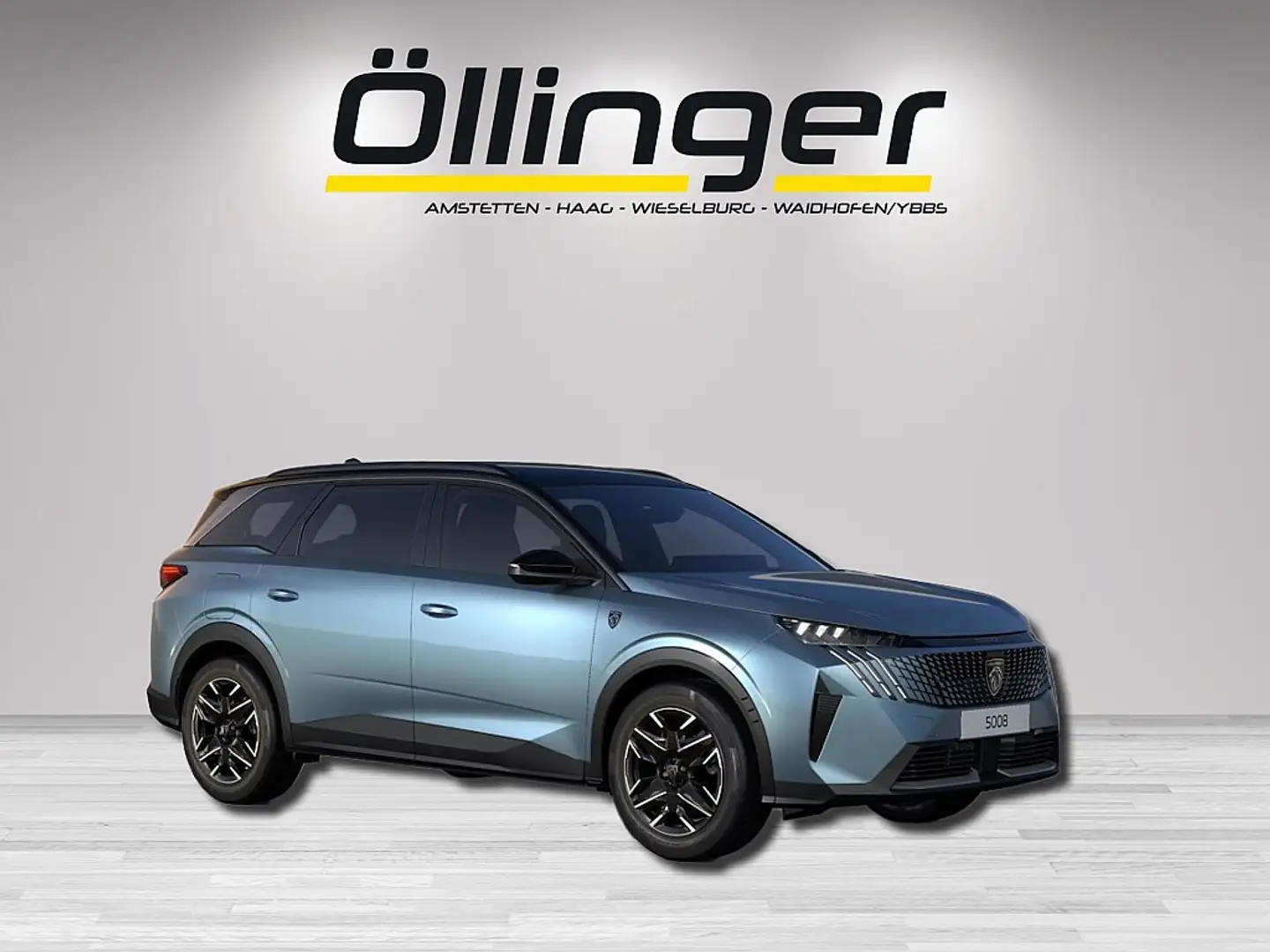Peugeot 5008 mHEV 136 e-DCS6 Allure Aut. Blau - 1