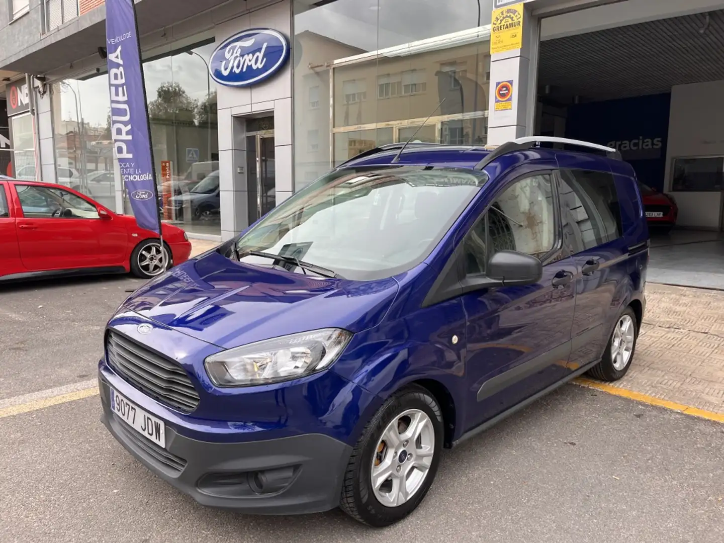 Ford Tourneo Courier 1.5TDCi Trend 95 Bleu - 1