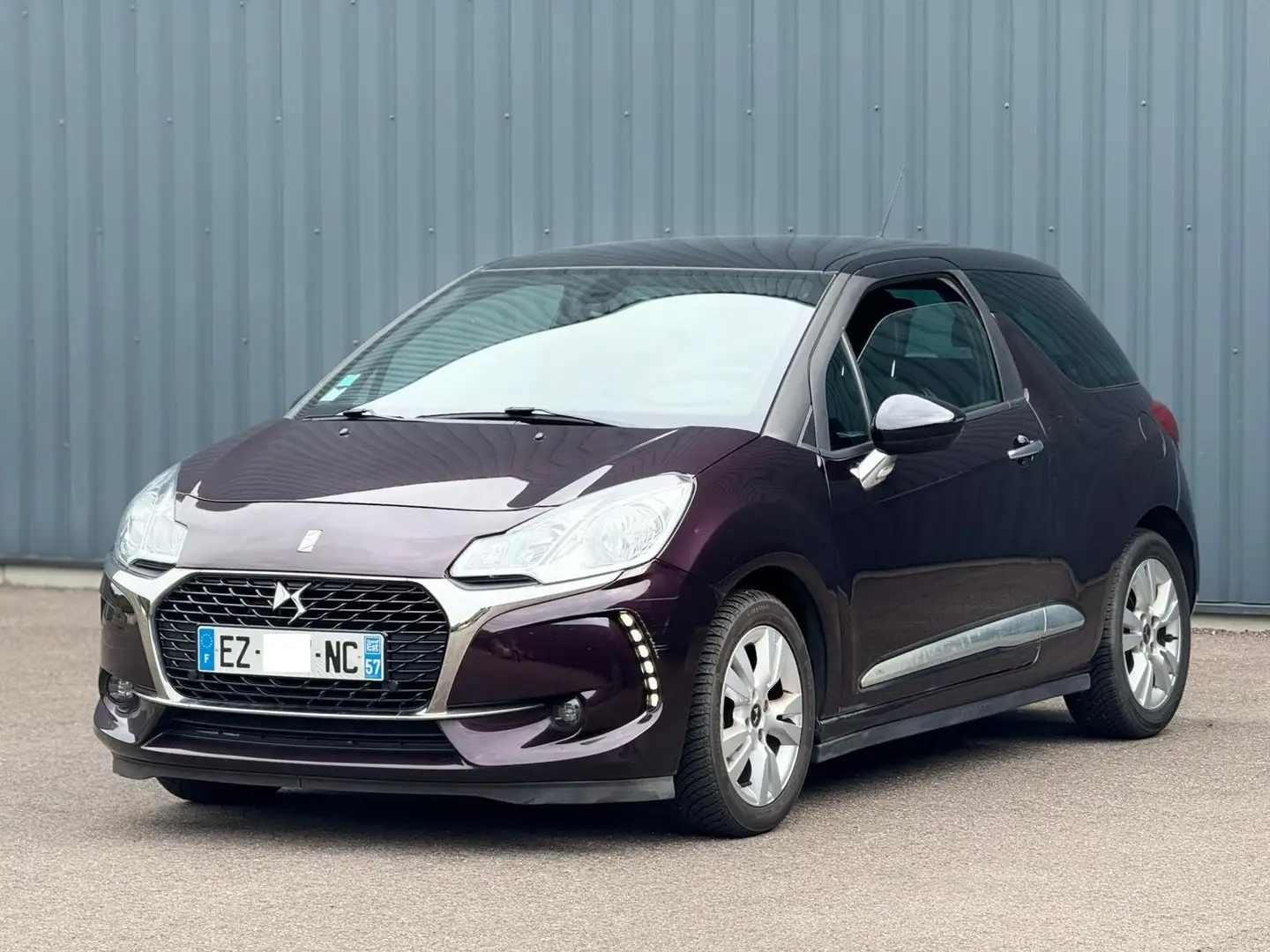 DS Automobiles DS 3 1.6 BlueHDi 100 so chic Mauve - 1