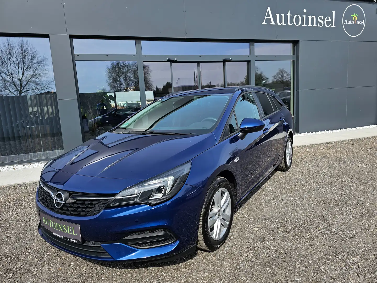 Opel Astra Astra Sport Edition*MWST*WENIG KM*PDC*02/26* Blau - 2