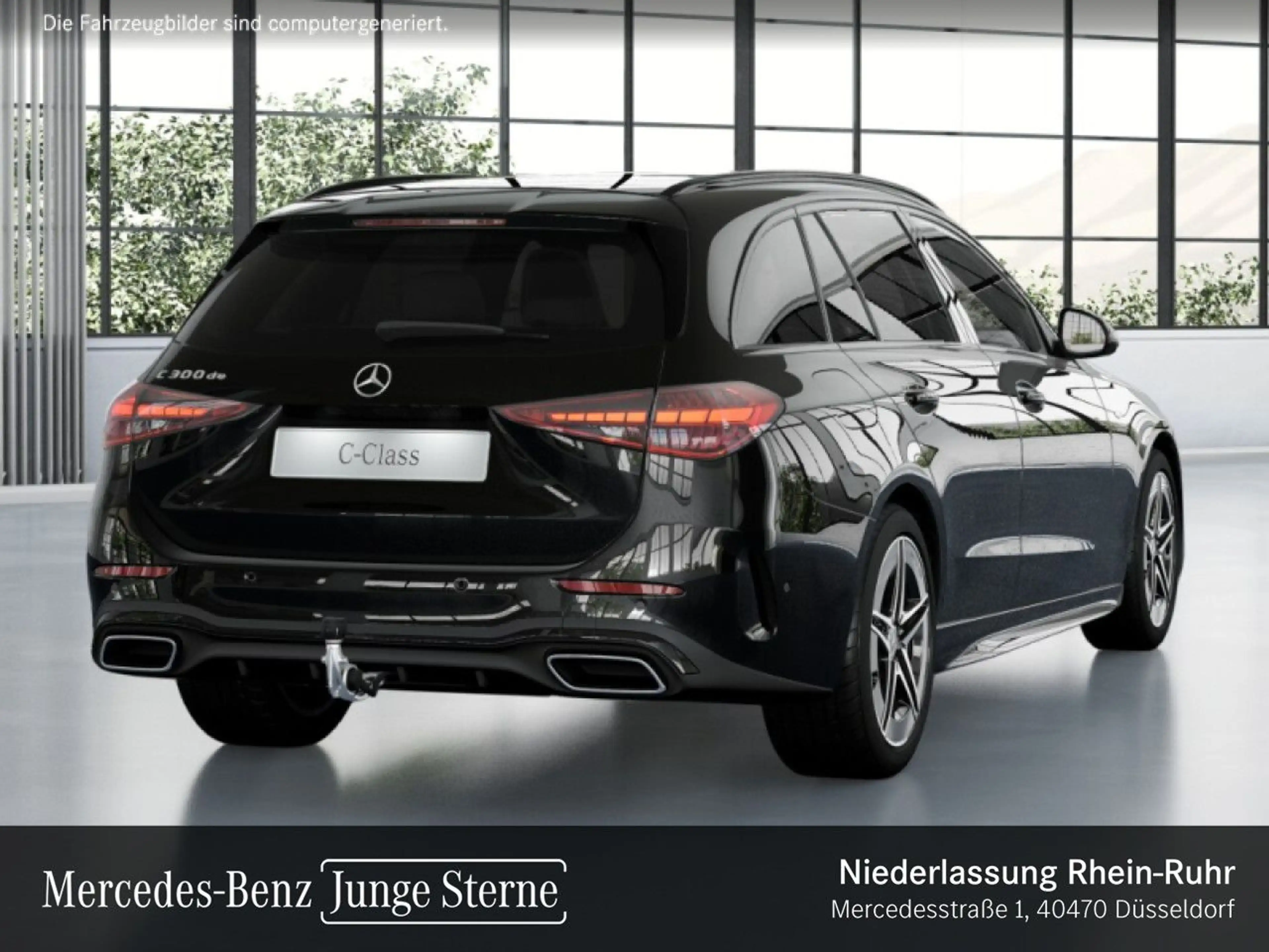 Mercedes-Benz C 300 de T AMG+NIGHT+PANO+360+AHK+BURMESTER+9G — photo 5