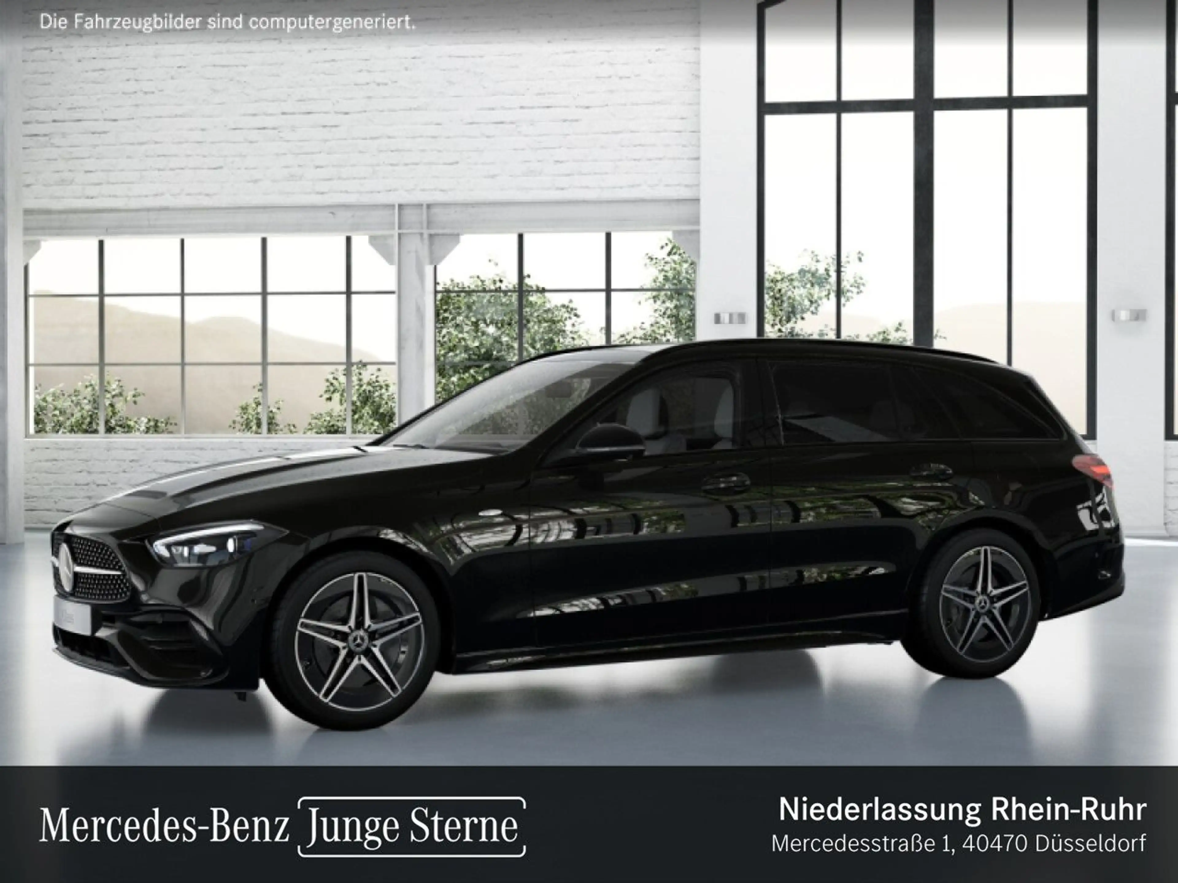 Mercedes-Benz C 300 de T AMG+NIGHT+PANO+360+AHK+BURMESTER+9G — photo 3