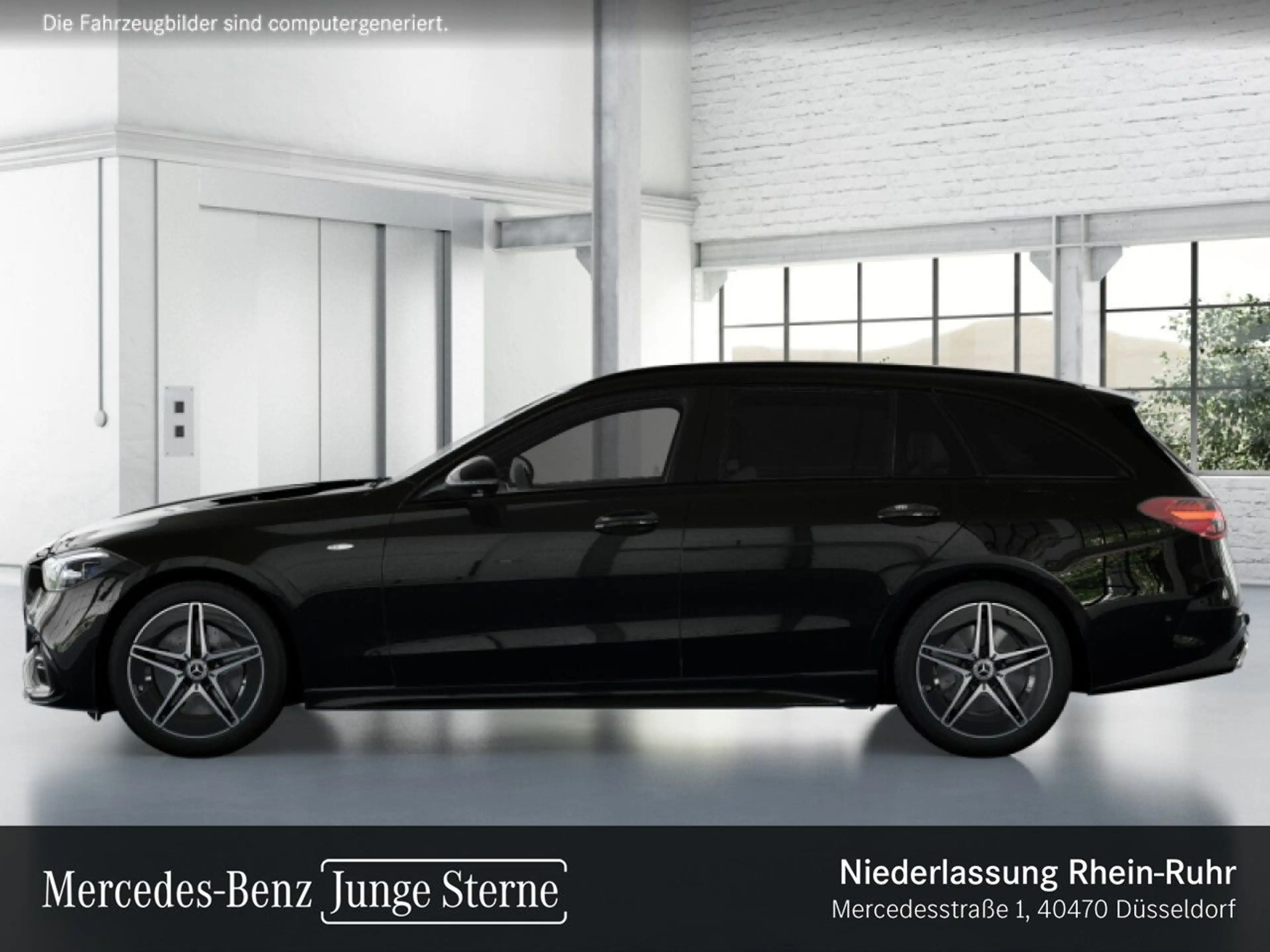 Mercedes-Benz C 300 de T AMG+NIGHT+PANO+360+AHK+BURMESTER+9G — photo 6