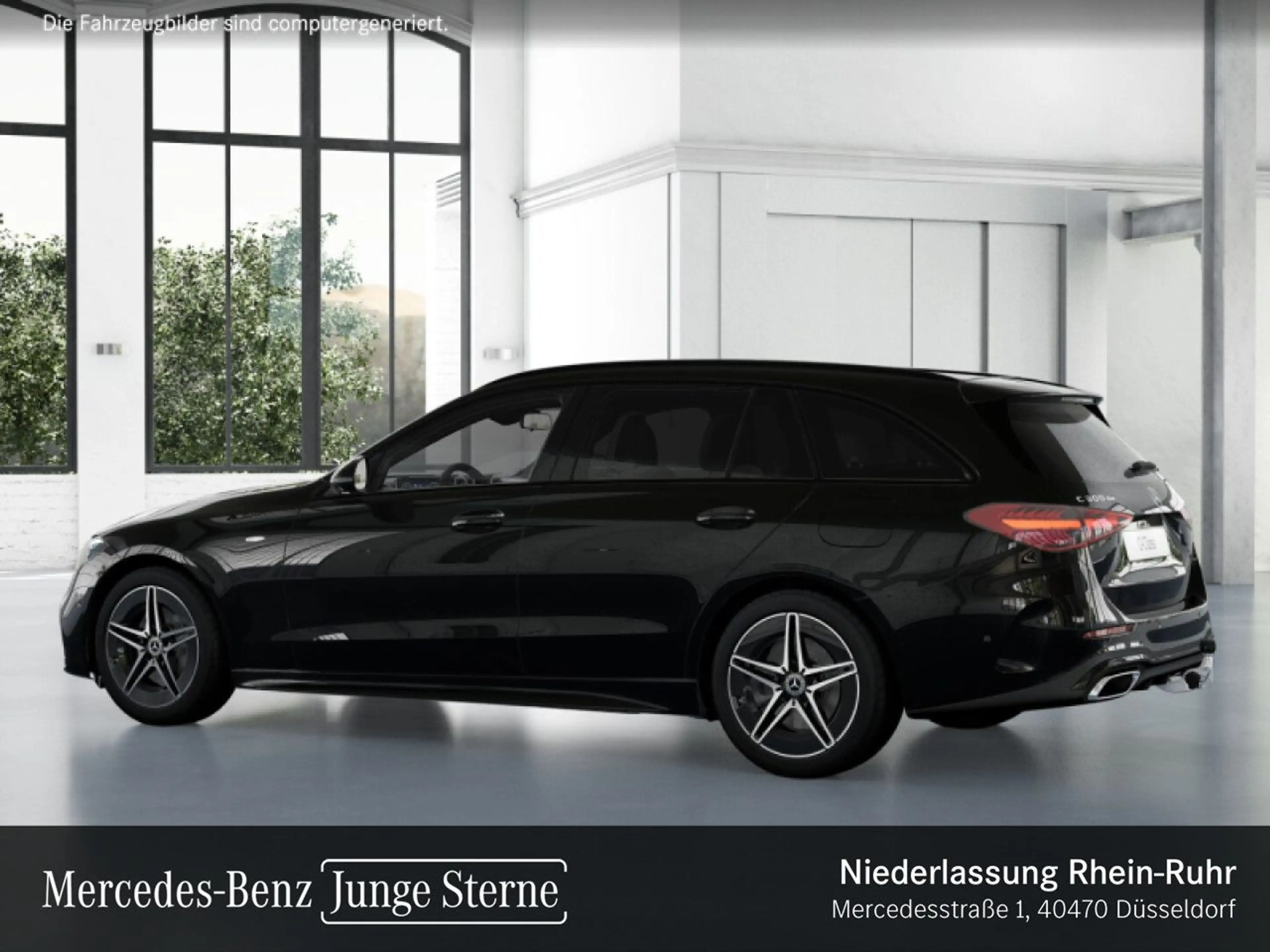 Mercedes-Benz C 300 de T AMG+NIGHT+PANO+360+AHK+BURMESTER+9G — photo 15