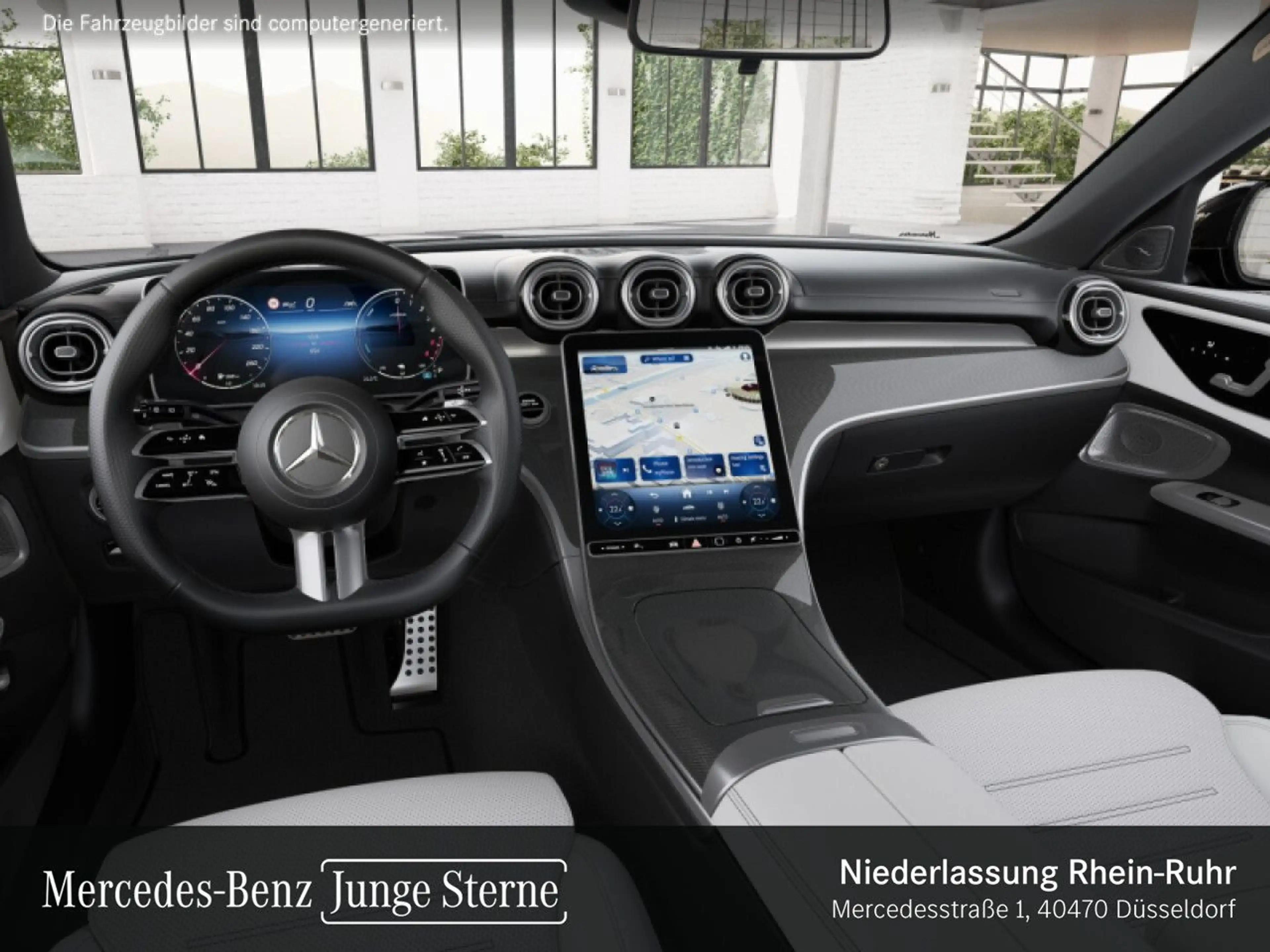 Mercedes-Benz C 300 de T AMG+NIGHT+PANO+360+AHK+BURMESTER+9G — photo 10