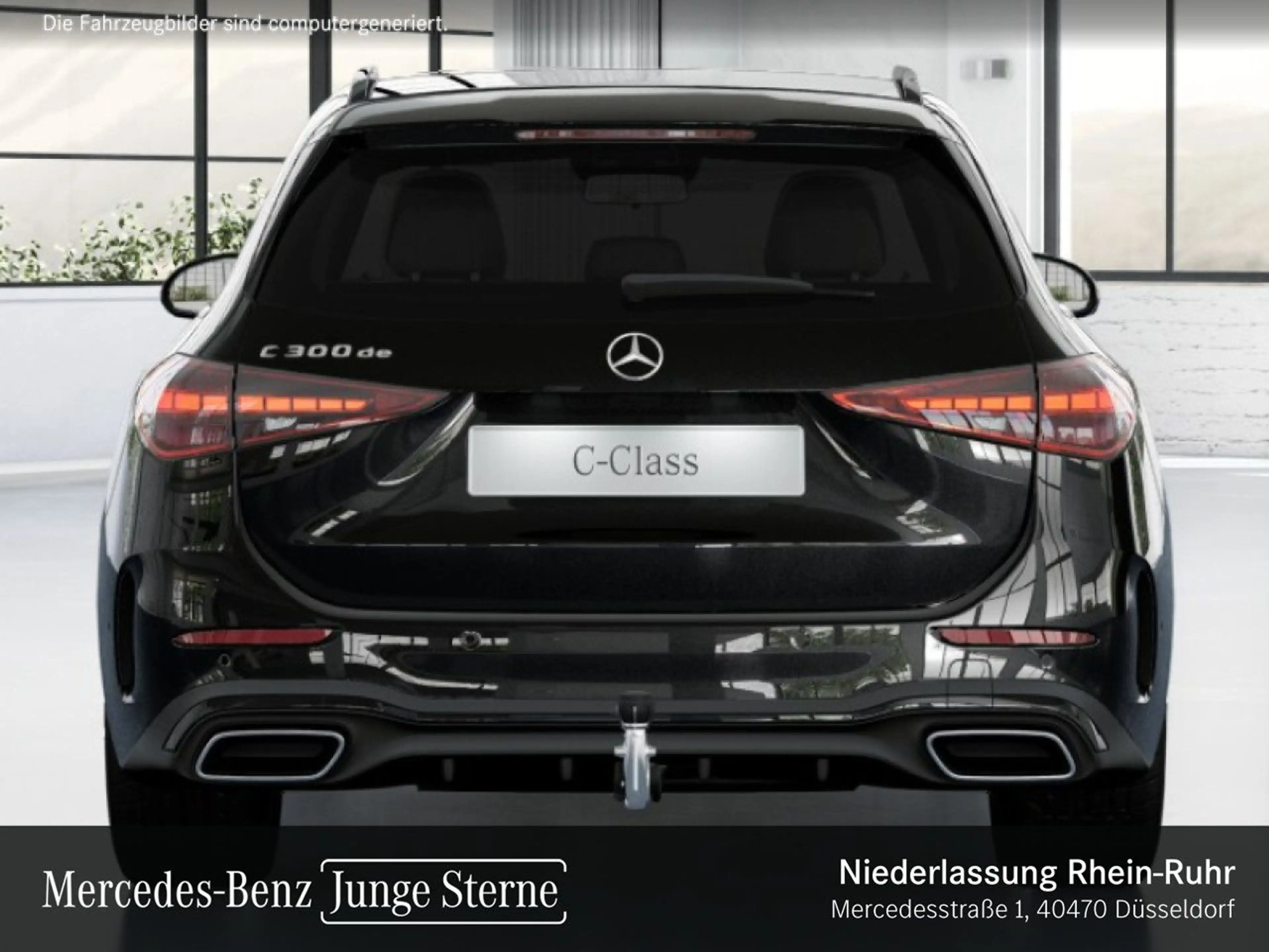 Mercedes-Benz C 300 de T AMG+NIGHT+PANO+360+AHK+BURMESTER+9G — photo 9