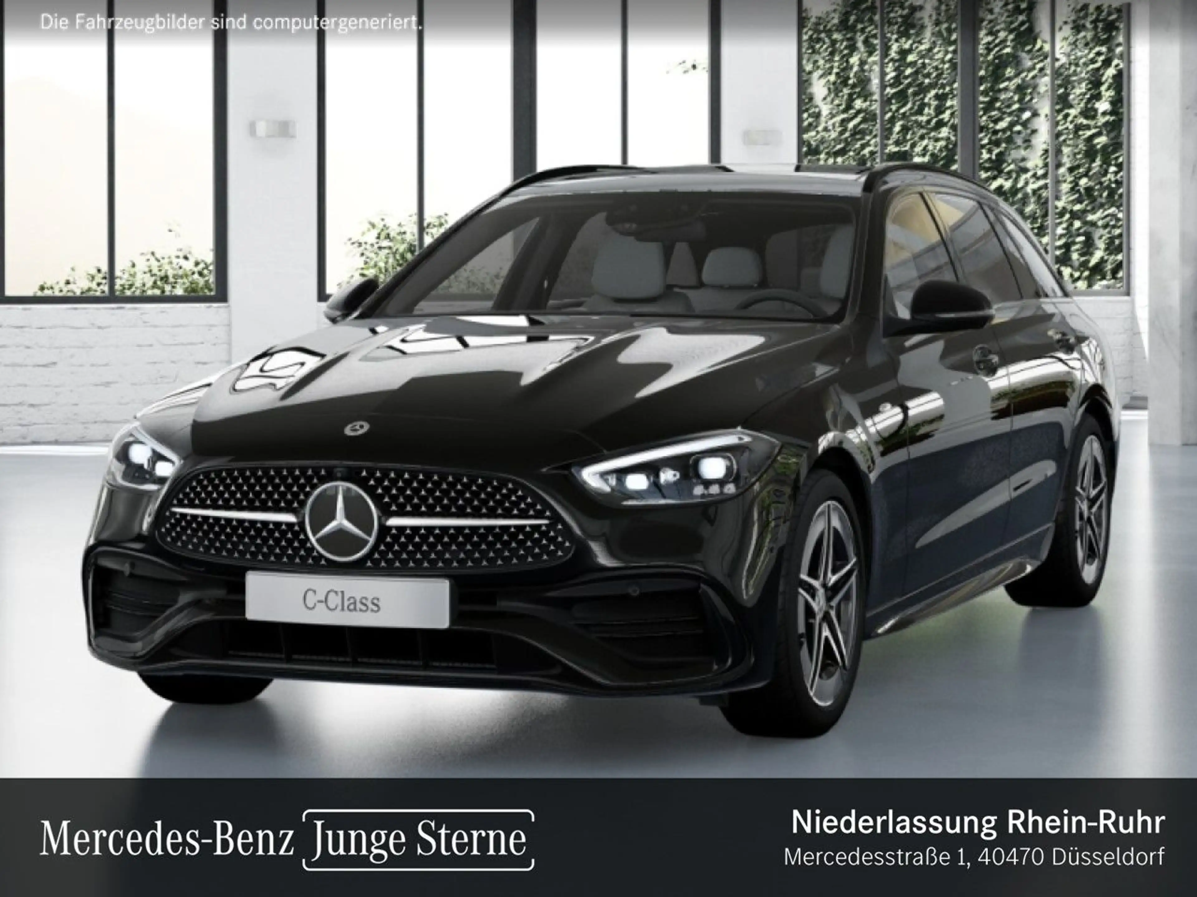 Mercedes-Benz C 300 de T AMG+NIGHT+PANO+360+AHK+BURMESTER+9G — photo 2