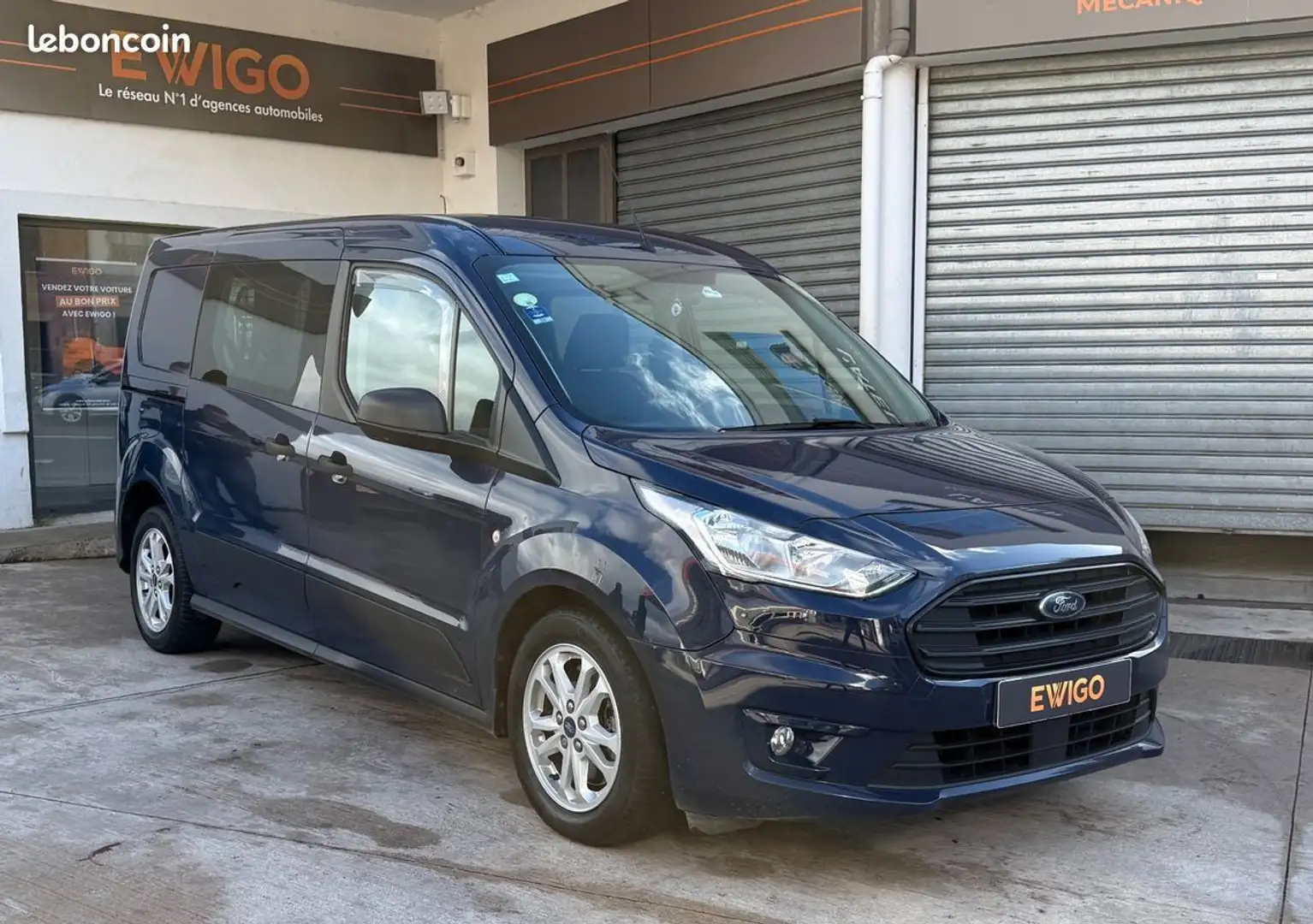 Ford Transit connect ii (2) 1.5 ecoblue 120 s&s trend 5pl l2 camera %2B attelage carplay Bleu - 1
