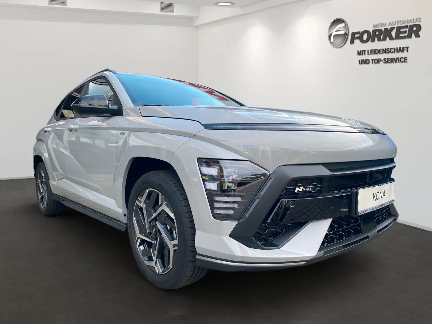 Hyundai KONA Hybrid N-Line Navi 20-Jahre Aktionspreis Grau - 2
