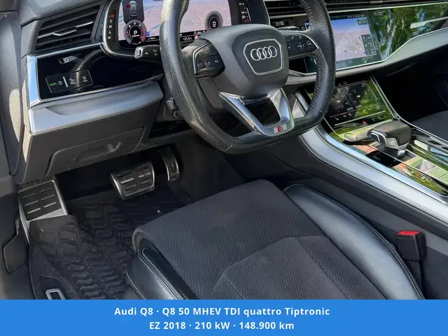 Audi Q8 Q8 50 MHEV TDI quattro Tiptronic Ansicht 14