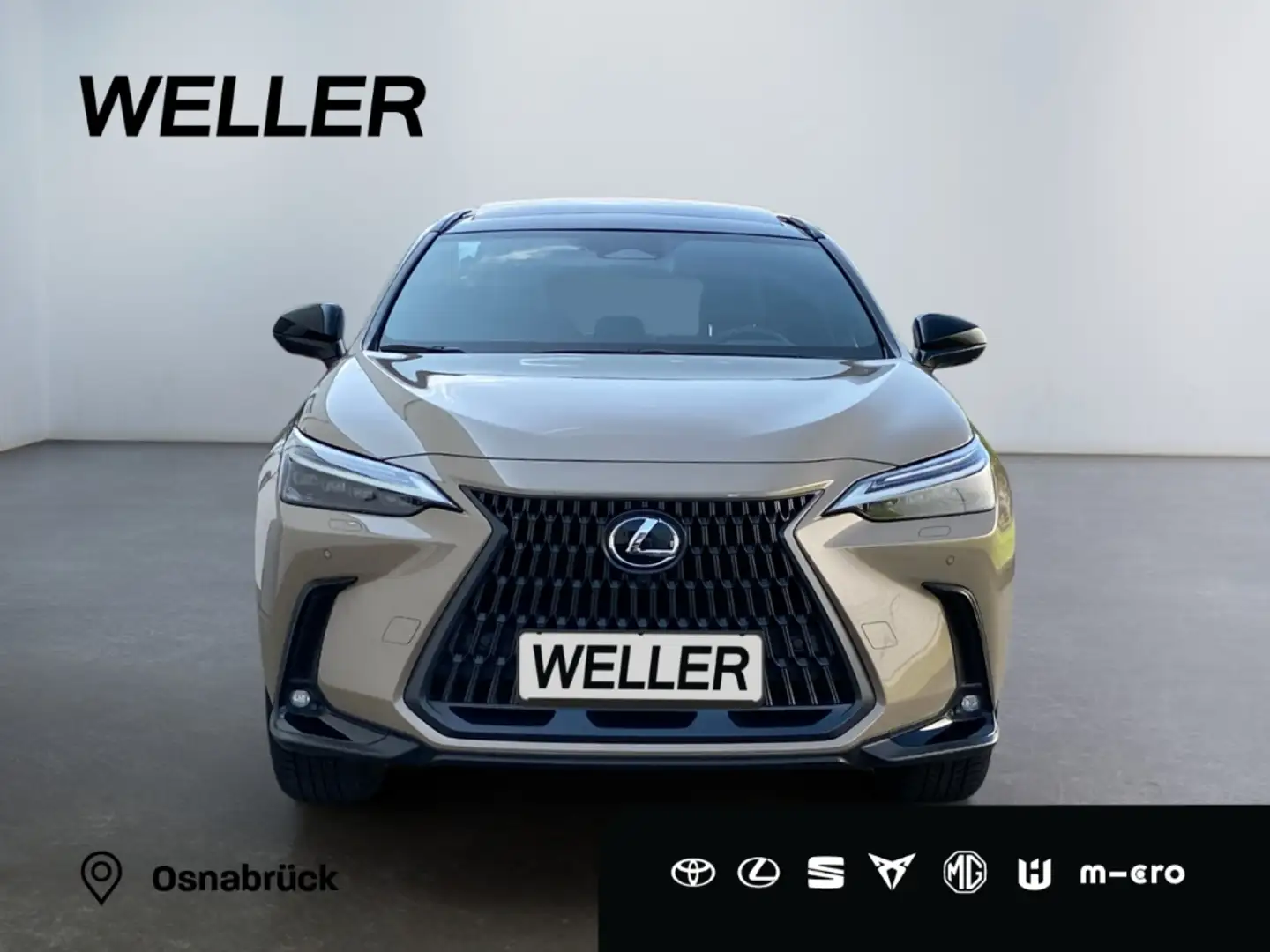 Lexus NX 350h E-Four Overtrail *360°*Panoramaglasdach* Beige - 2
