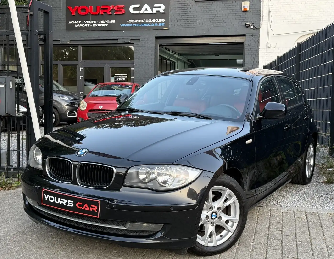 BMW 116 d - Navigation - Cuir - Carnet - Garantie 12 Mois Schwarz - 1