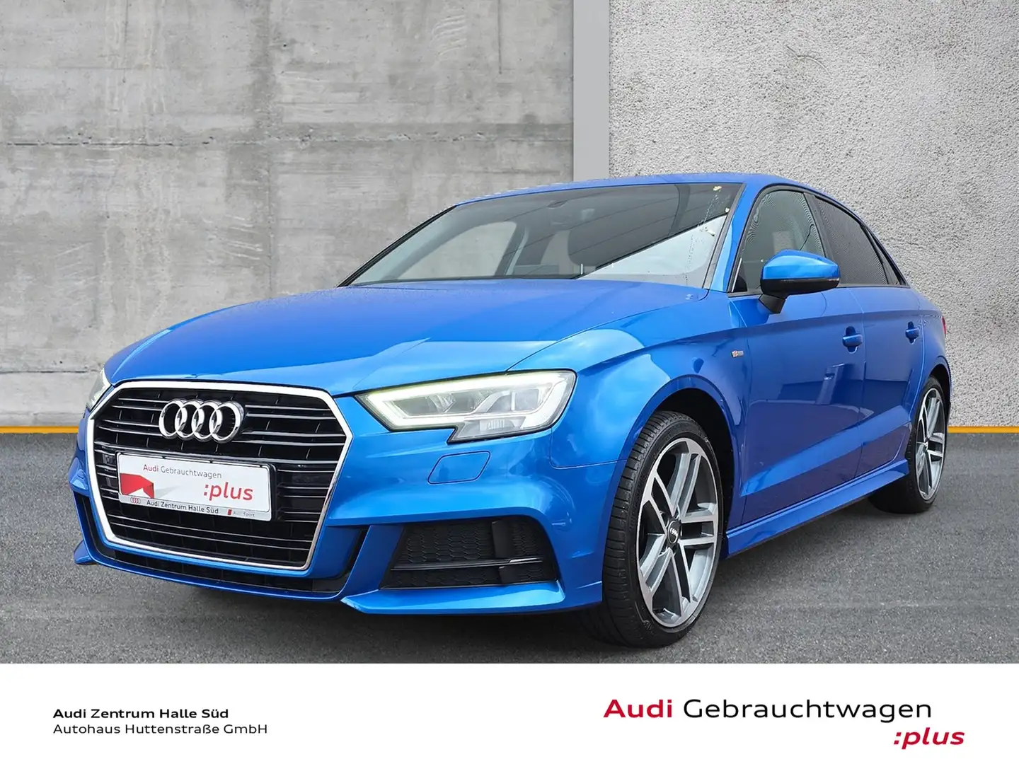 Audi A3 Limousine 30 TFSI S line LED VIRTUAL NAVI 18" Blau - 1