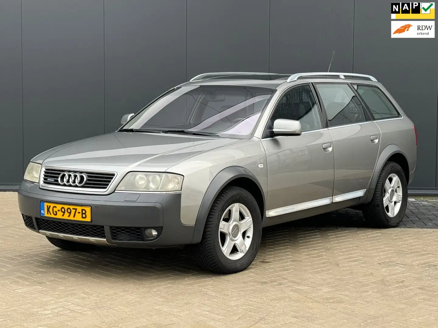 Audi Allroad quattro 2.7 V6 Turbo, Automaat , Schuifdak , Leder Gri - 1