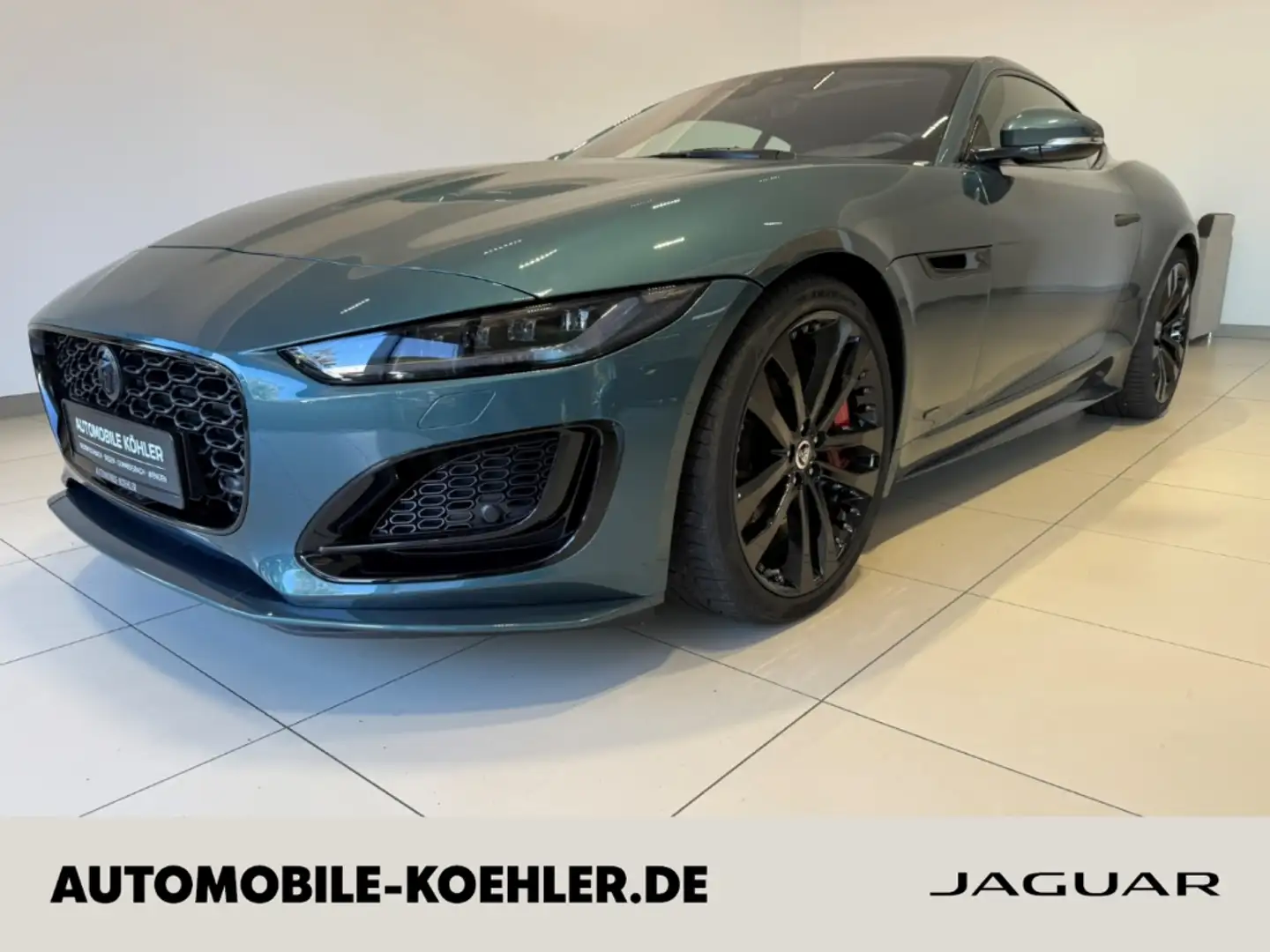 Jaguar F-Type P450 AWD Coupe 75 GLASDACH SITZKÜHLUNG Grün - 1