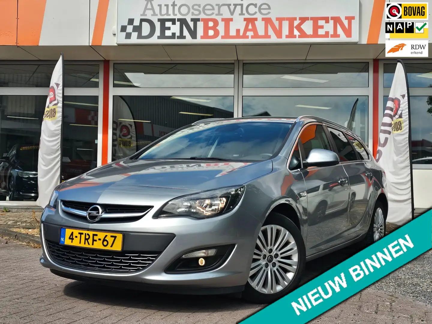 Opel Astra Sports Tourer 1.4 Turbo Design Edition BJ.2014 / N Grijs - 1