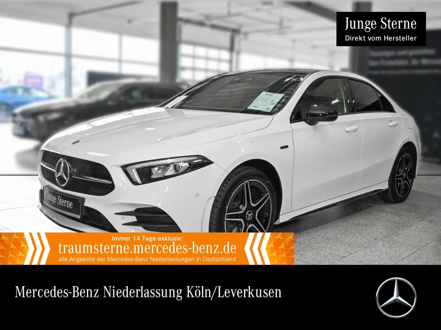 Mercedes-Benz A 250 e Lim EDITION 2020+AMG+NIGHT+PANO+LED+KAMERA Weiß - 1