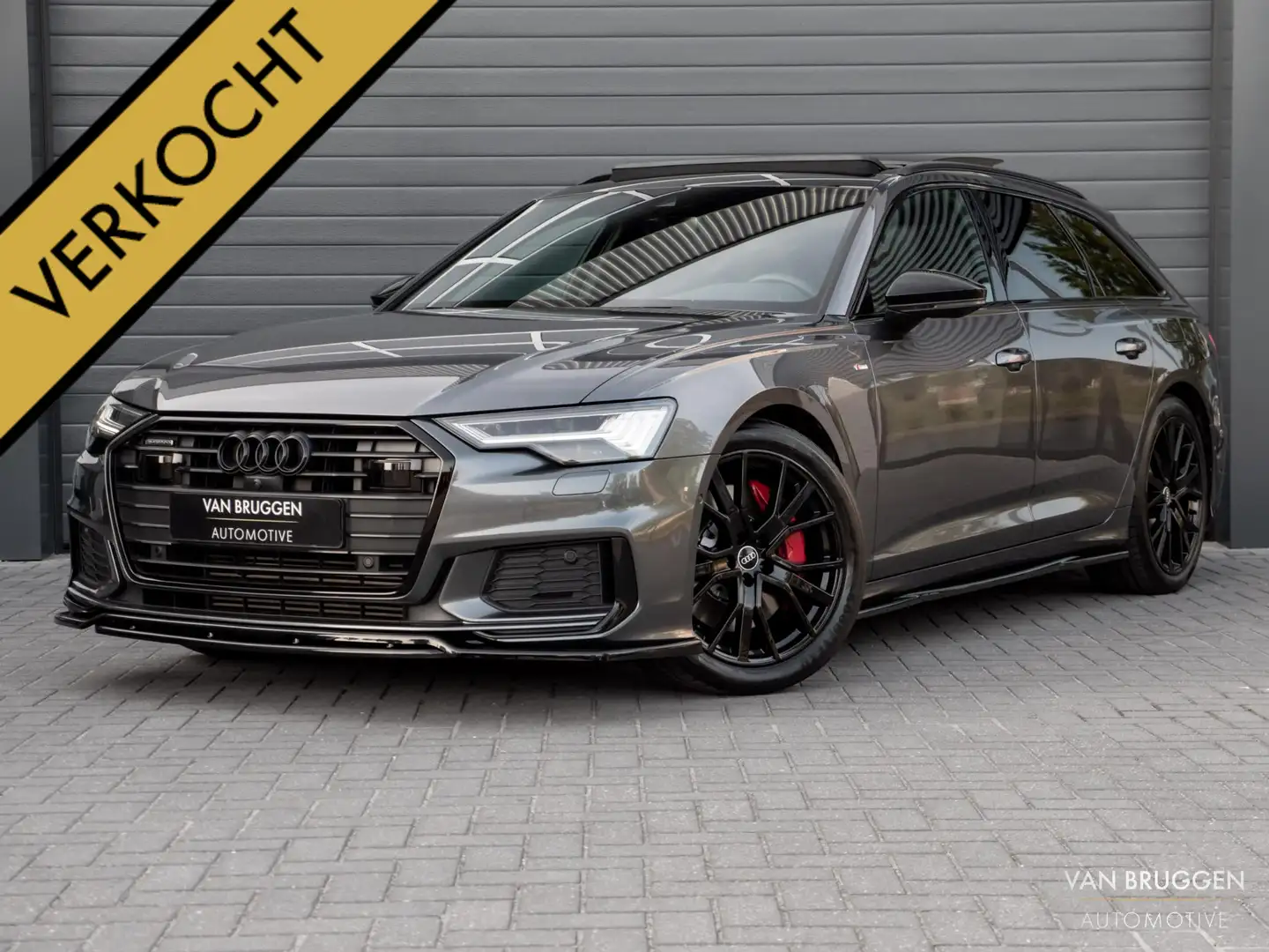 Audi A6 Avant 55 TFSI E Quattro S-Line Pano RS-Stoelen BTW Gris - 1