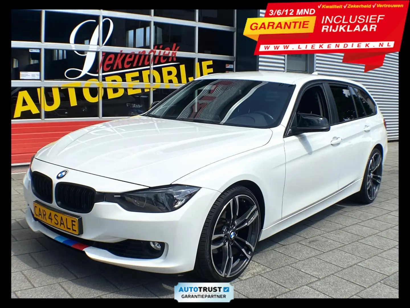 BMW 320 3-serie Touring 320i TwinTurbo Navigatie I Design Weiß - 1